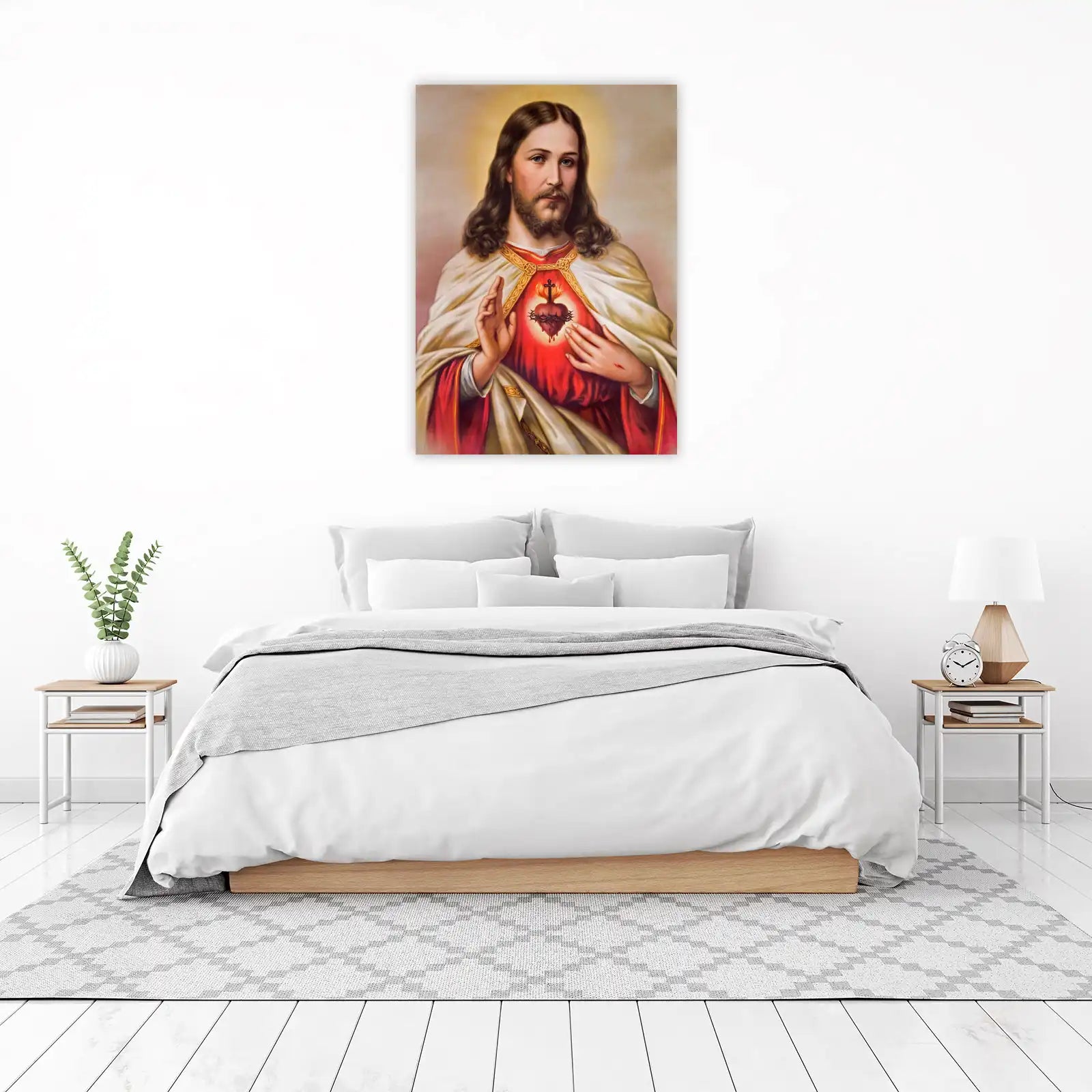 Sacred Heart of Jesus Religious Art Wall Art