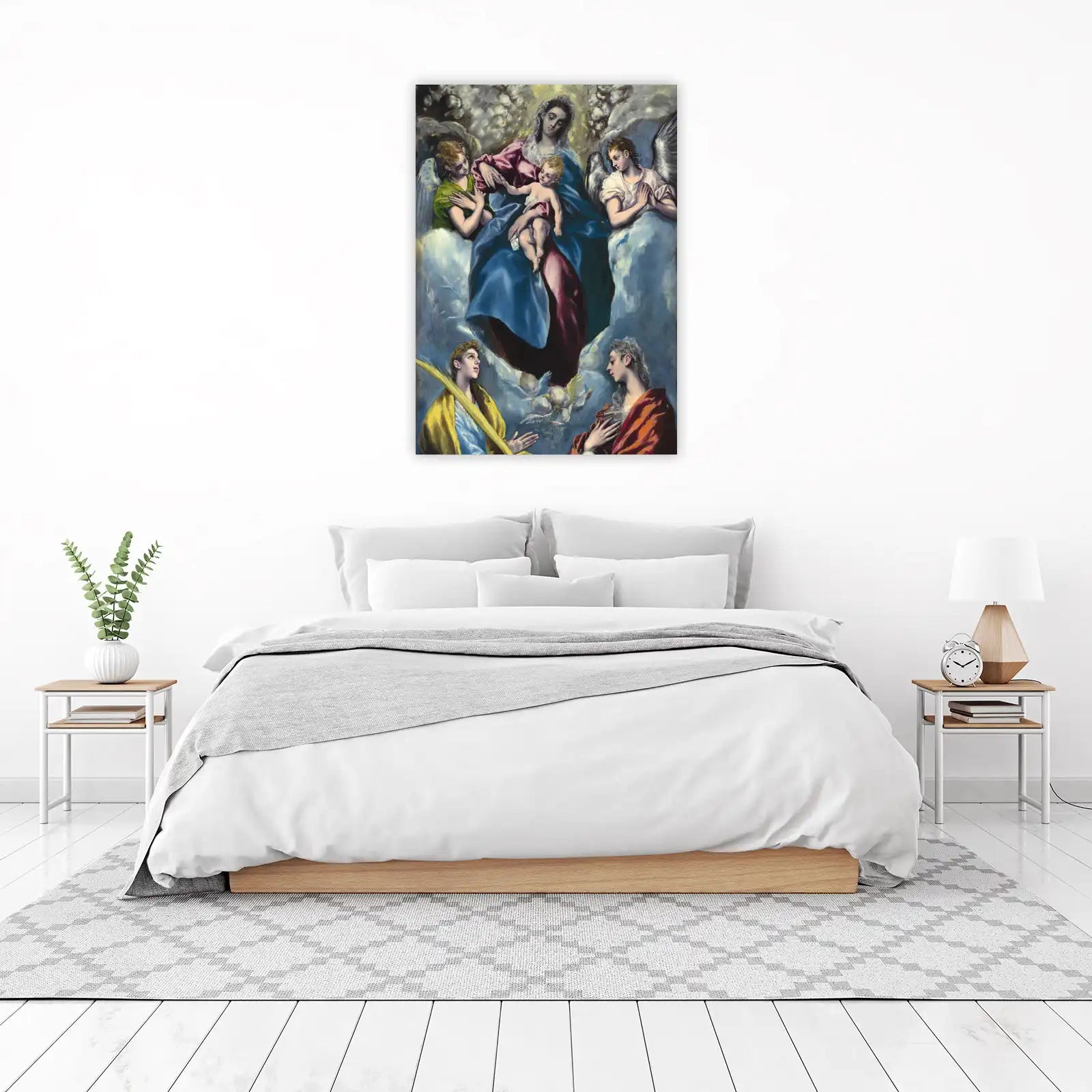 Madonna and Child with Angels El Greco Wall Art