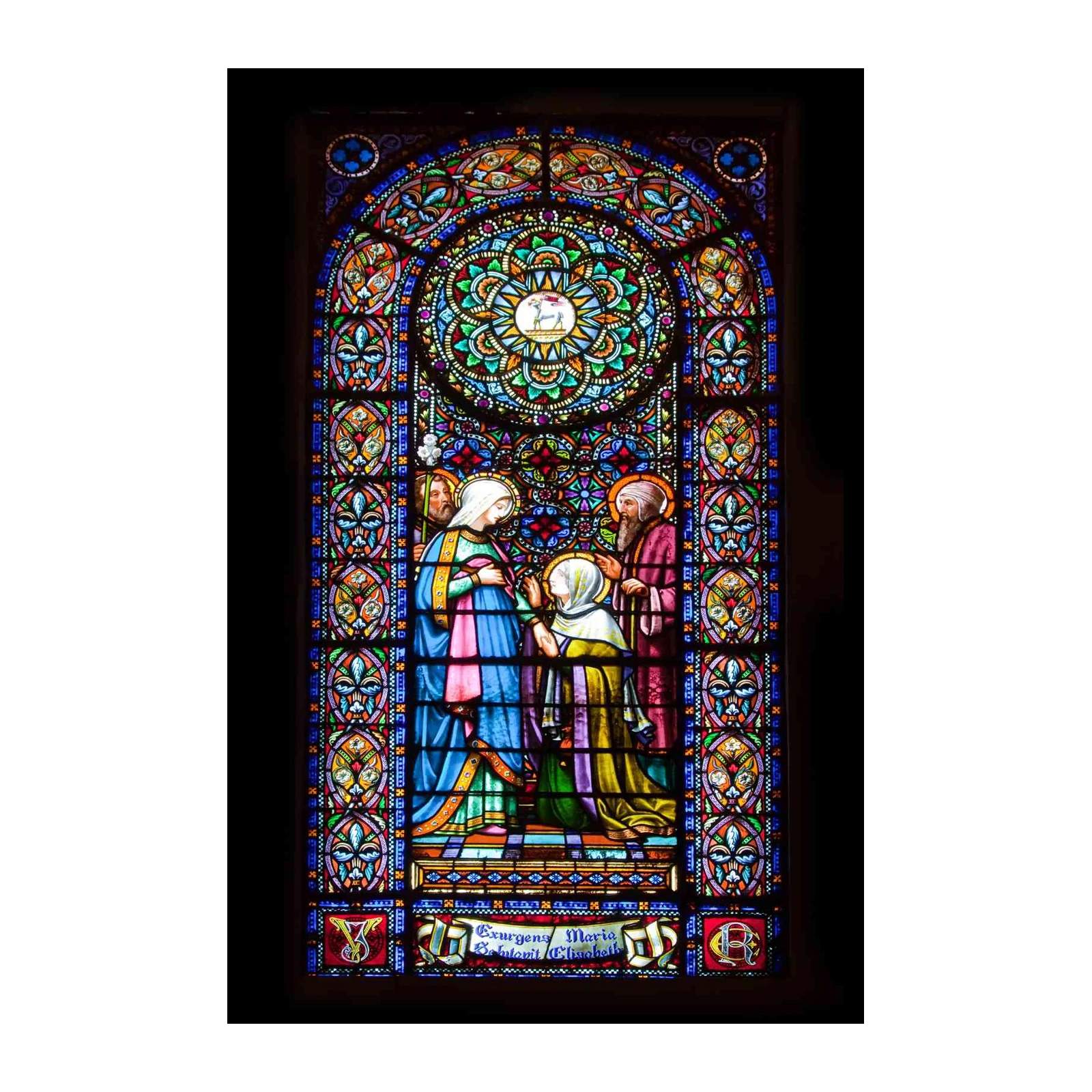 Vibrant Religious Scene Wall Art