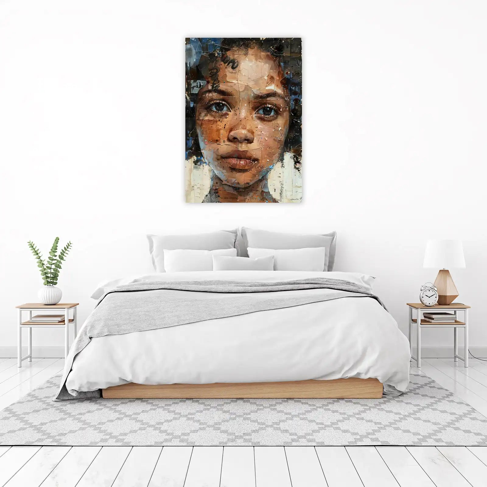 Soulful Portrait of a Child Wall Art