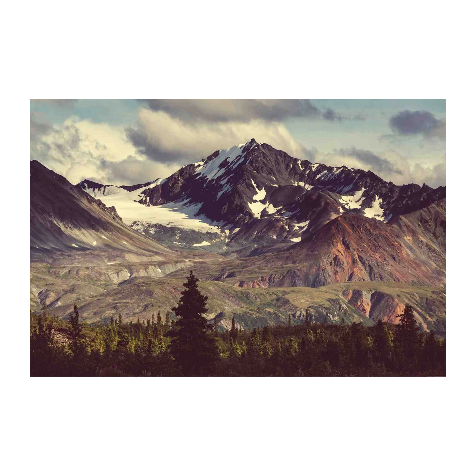 Majestic Mountain Landscape Wall Art