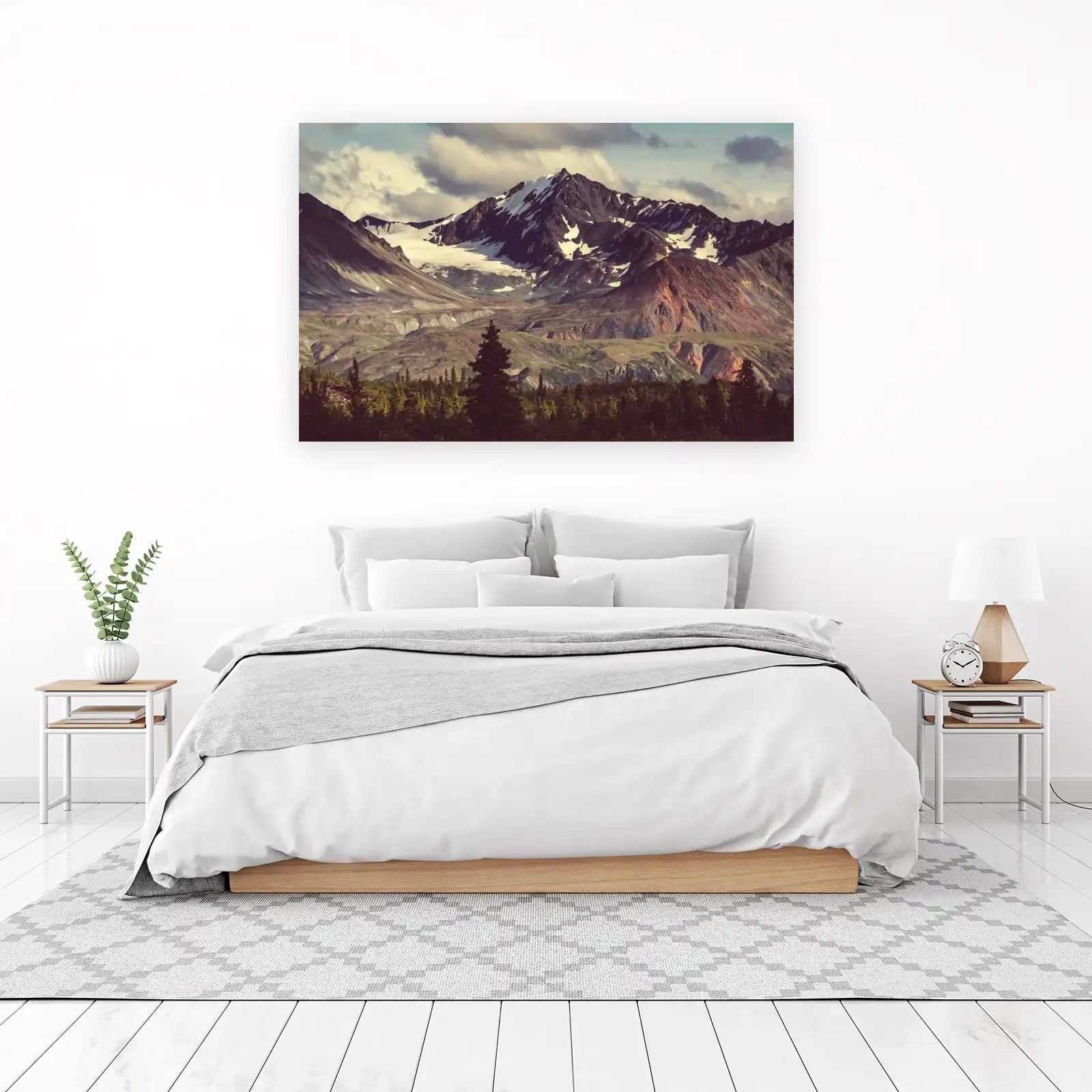 Majestic Mountain Landscape Wall Art