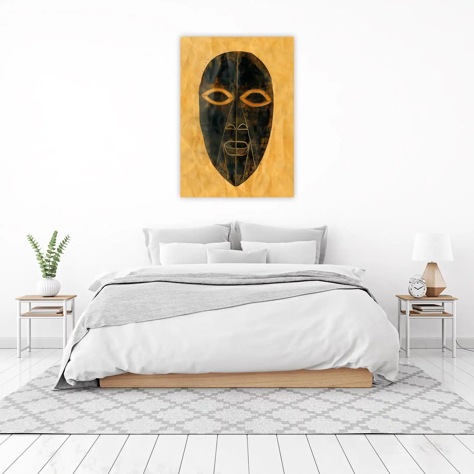 Tribal Mask Wall Art Wall Art