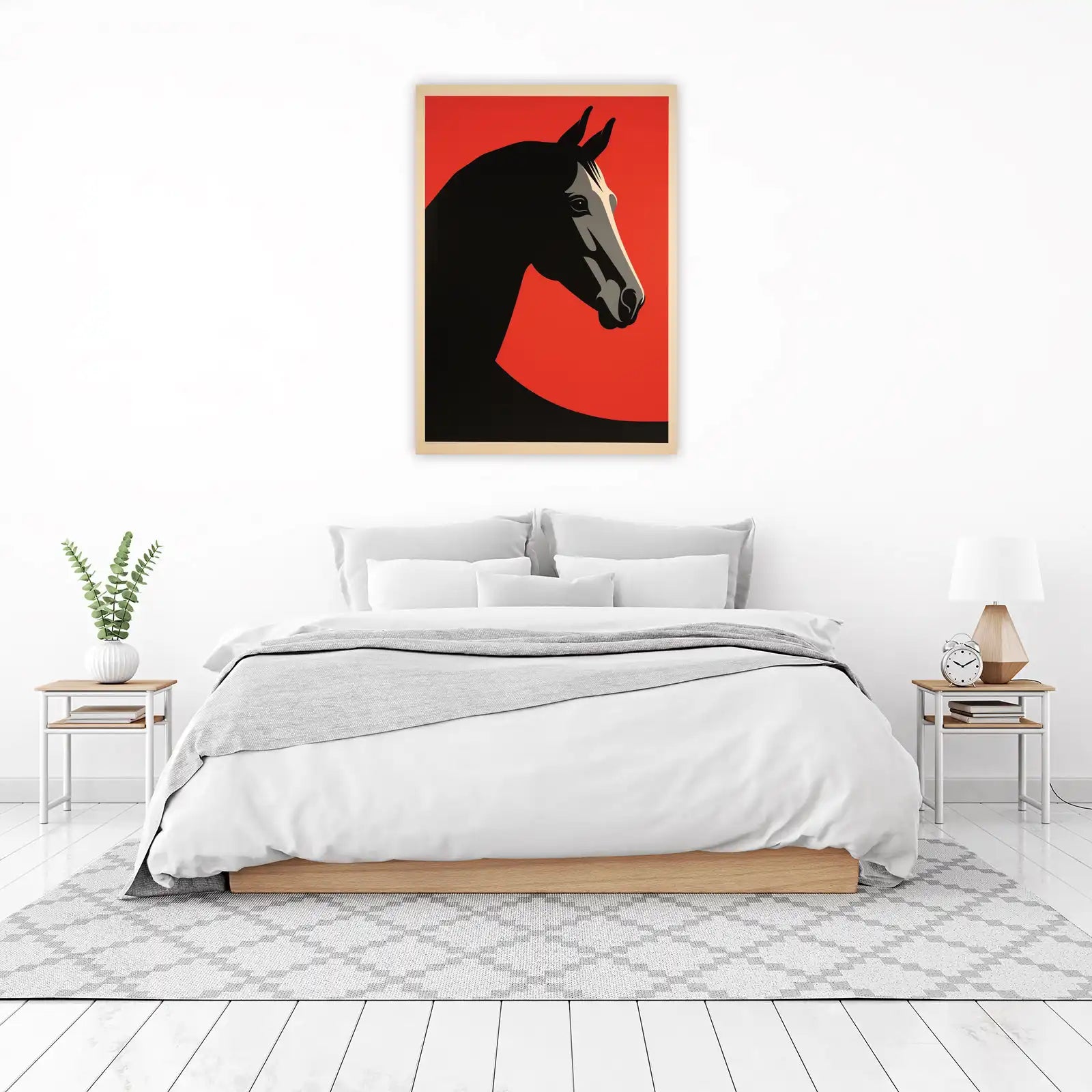 Bold Horse Portrait Wall Art