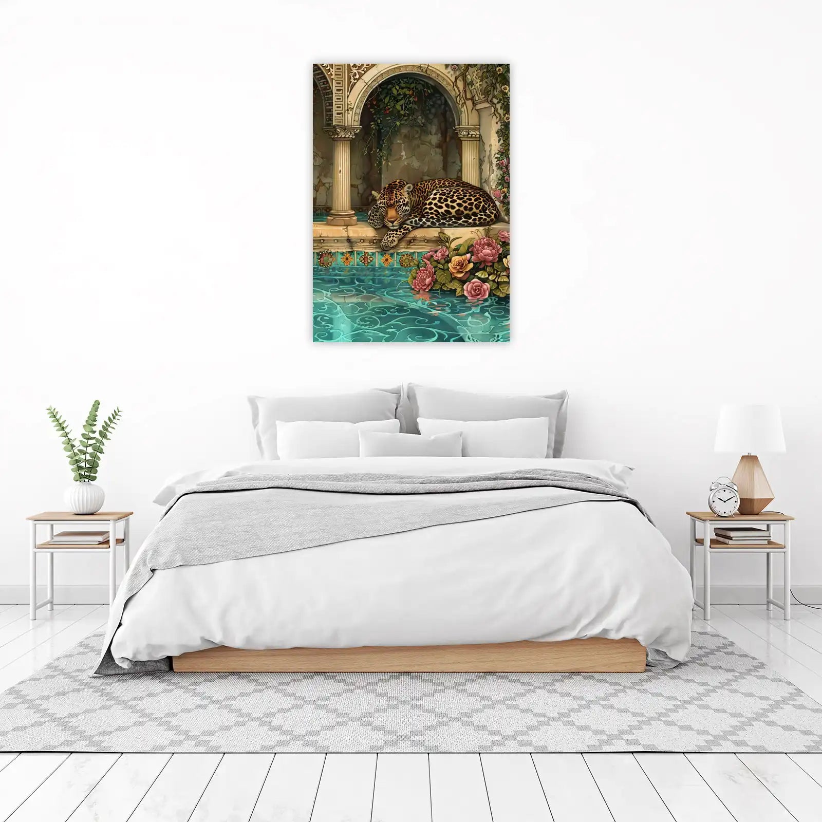 Majestic Leopard Serenity Wall Art