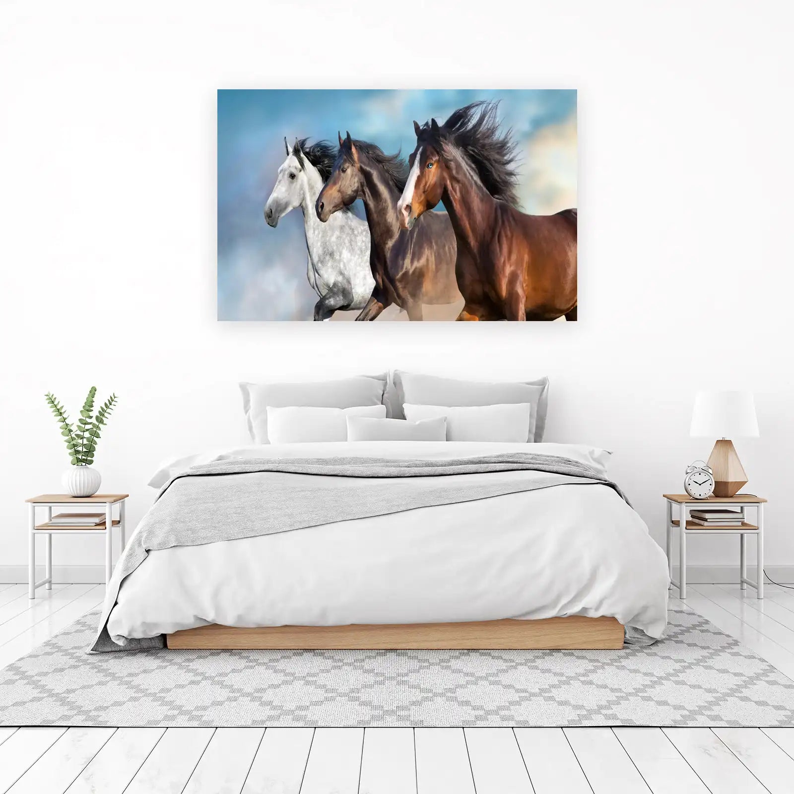 Majestic Trio Horse Wall Art Wall Art