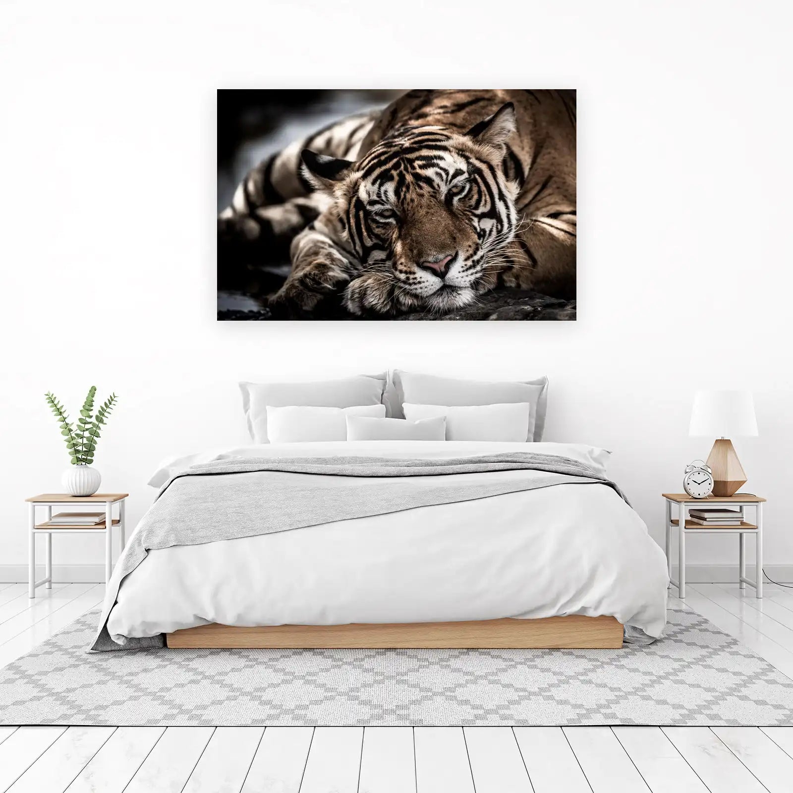 Majestic Tiger Portrait Wall Art