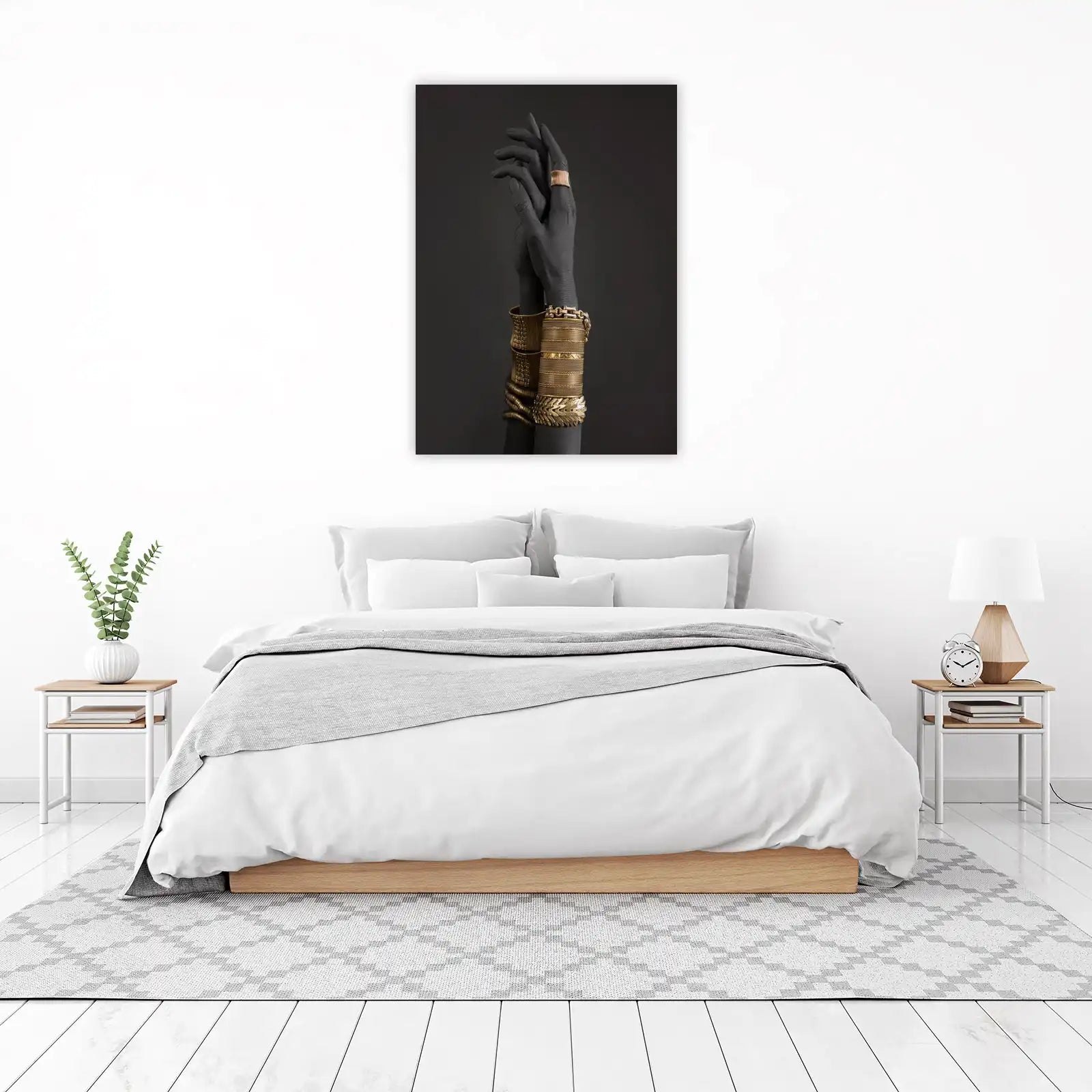 Elegant Hands Jewelry Wall Art