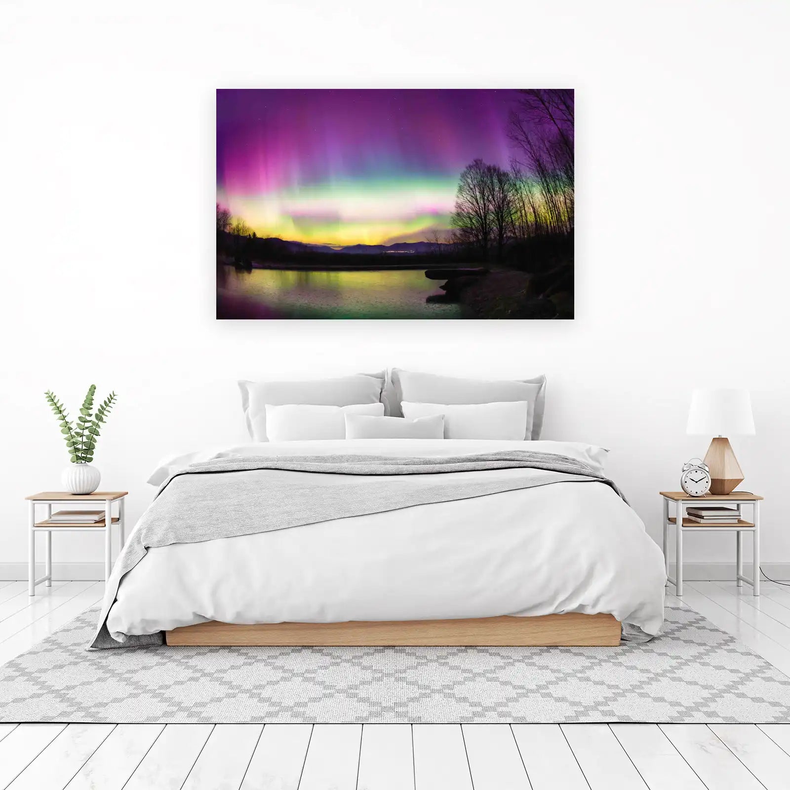 Mesmerizing Aurora Borealis Wall Art