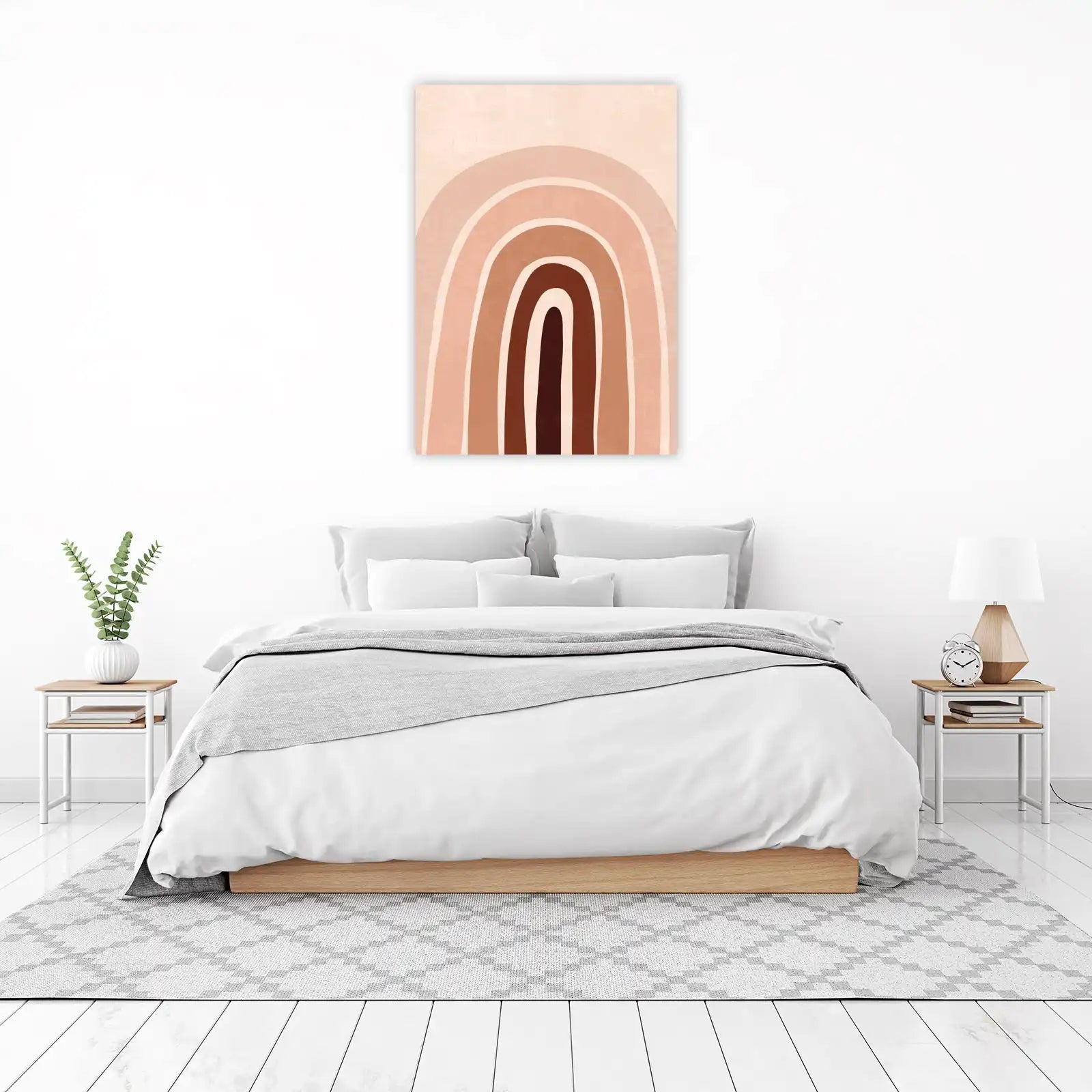 Boho Rainbow Wall Art Wall Art