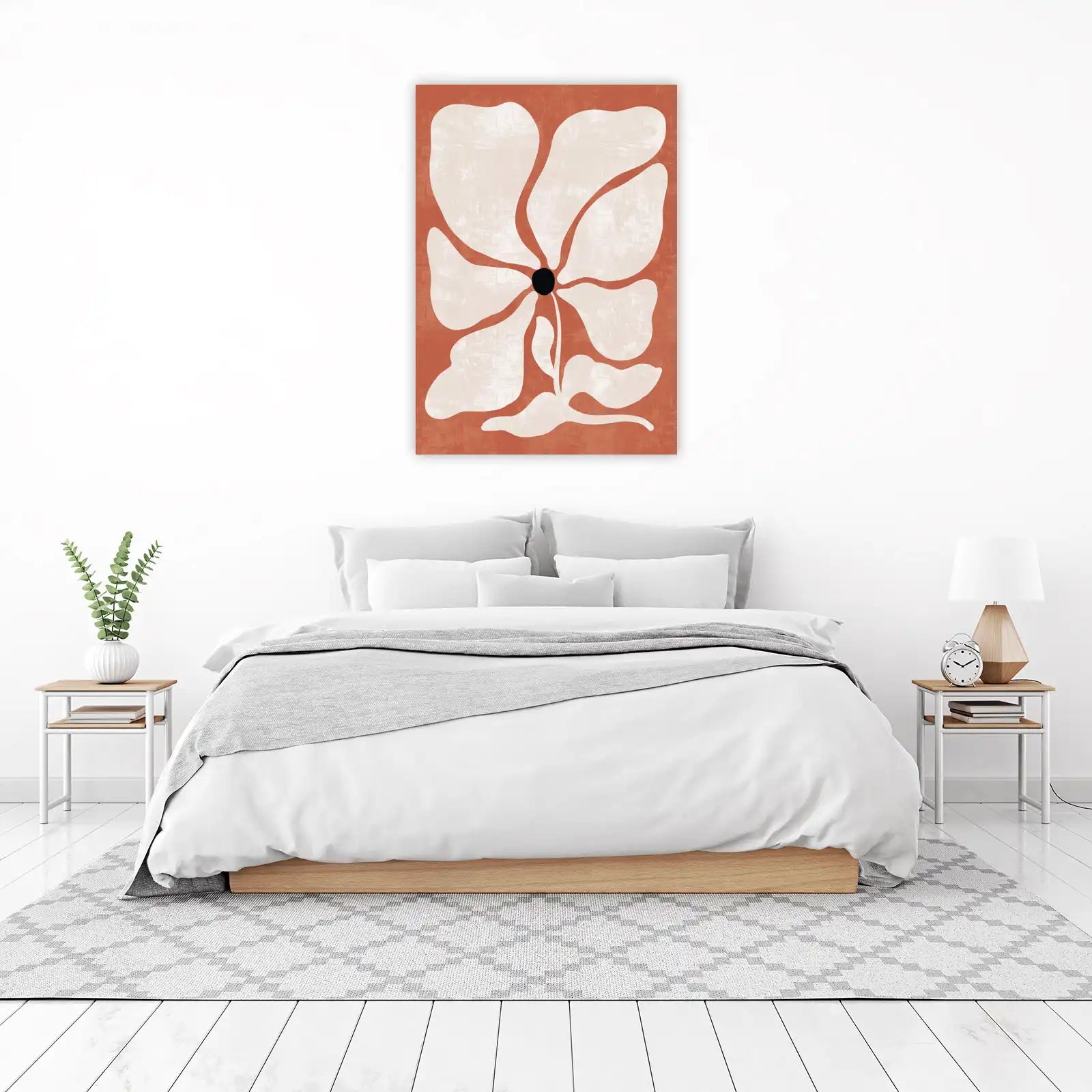 Bohemian Abstract Floral Wall Art
