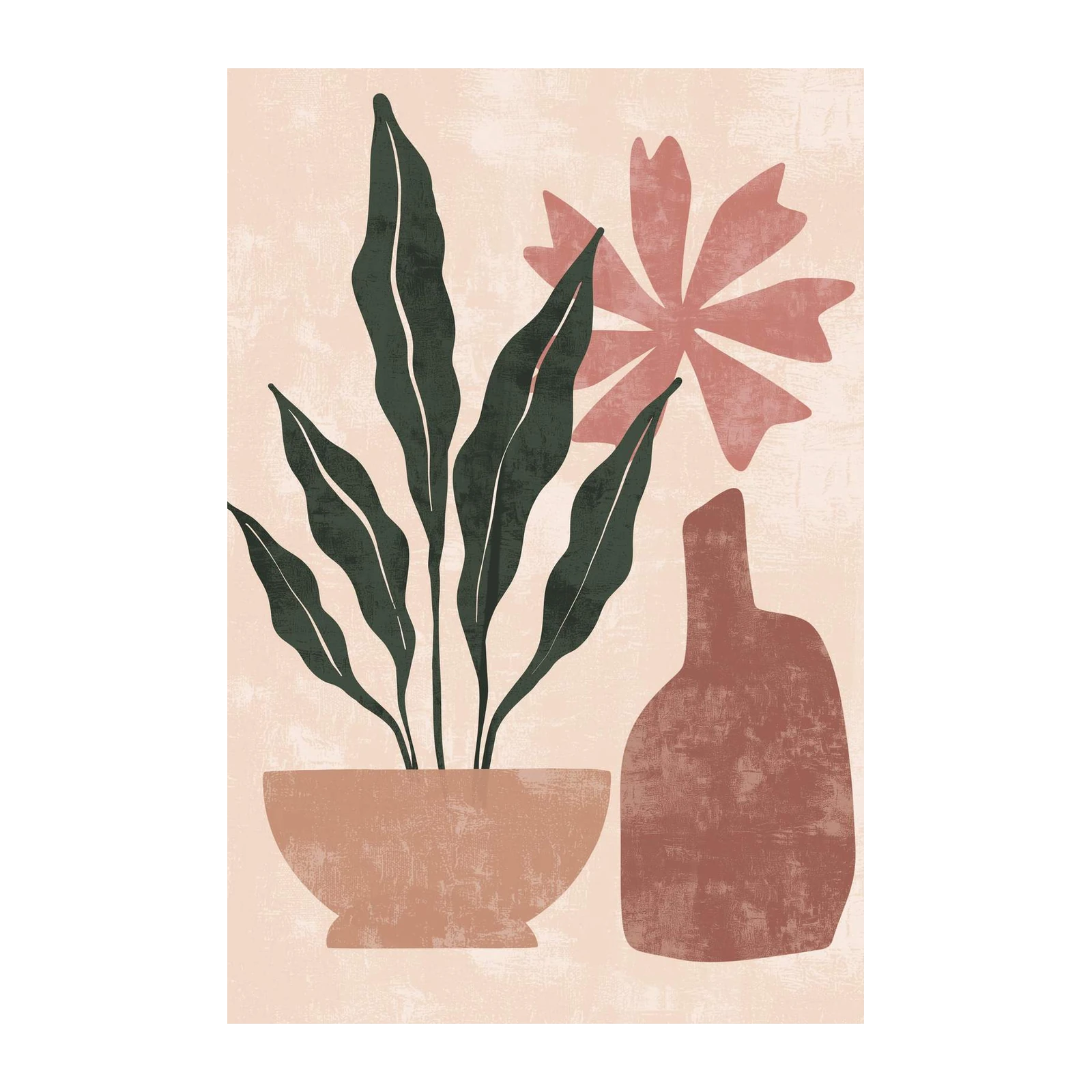 Modern Botanical Still Life Wall Art