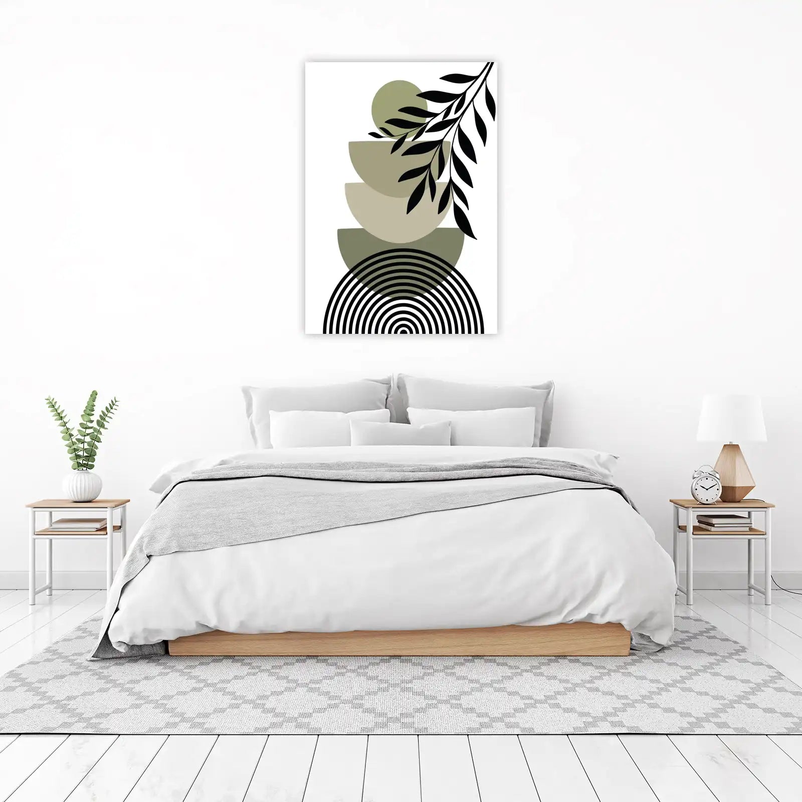 Modern Boho Botanical Balance Wall Art
