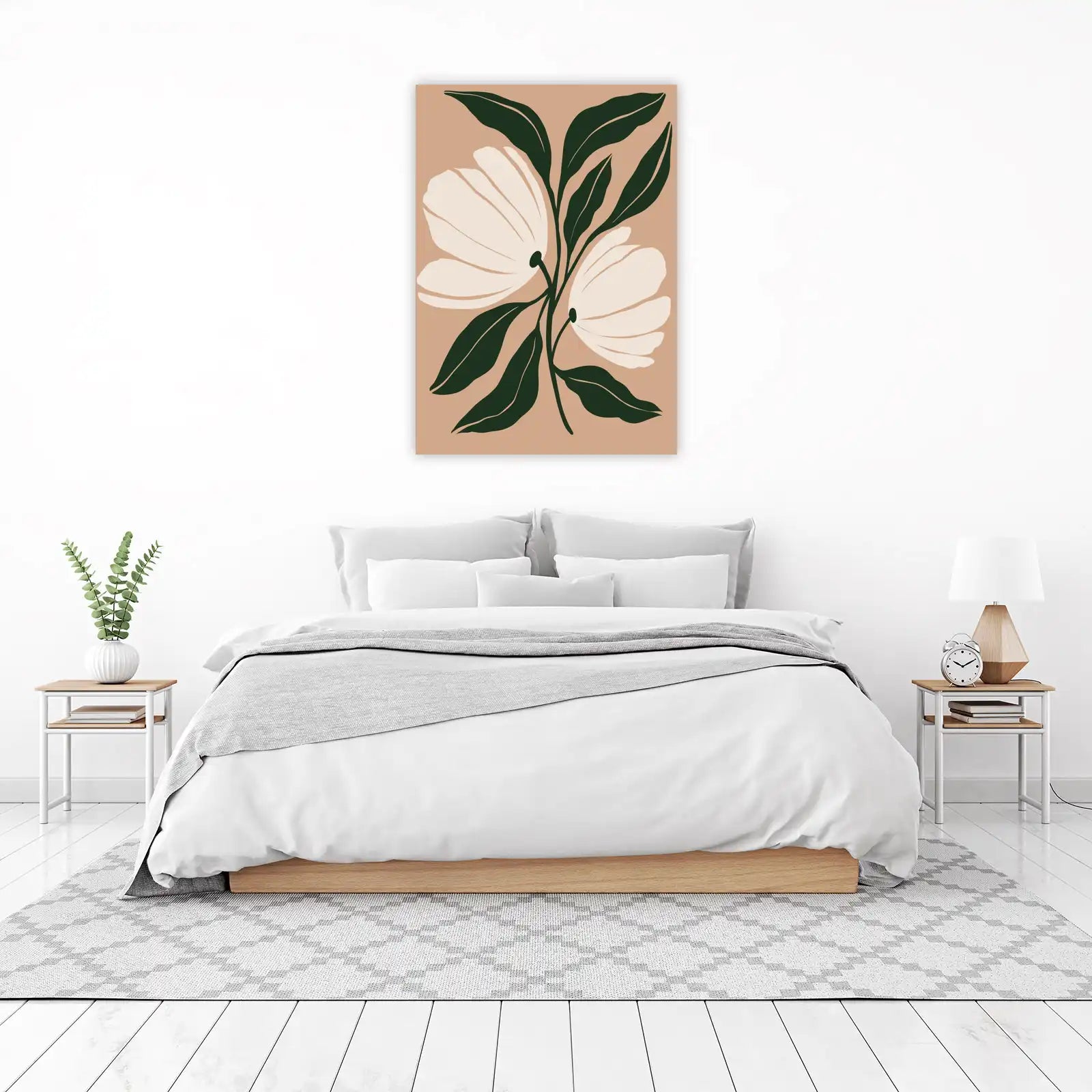Modern Floral Botanical Wall Art