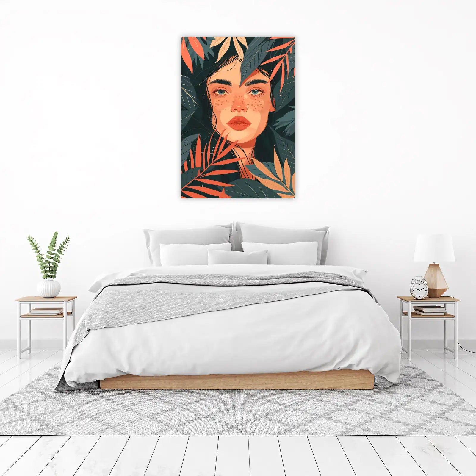 Mystic Jungle Portrait Wall Art