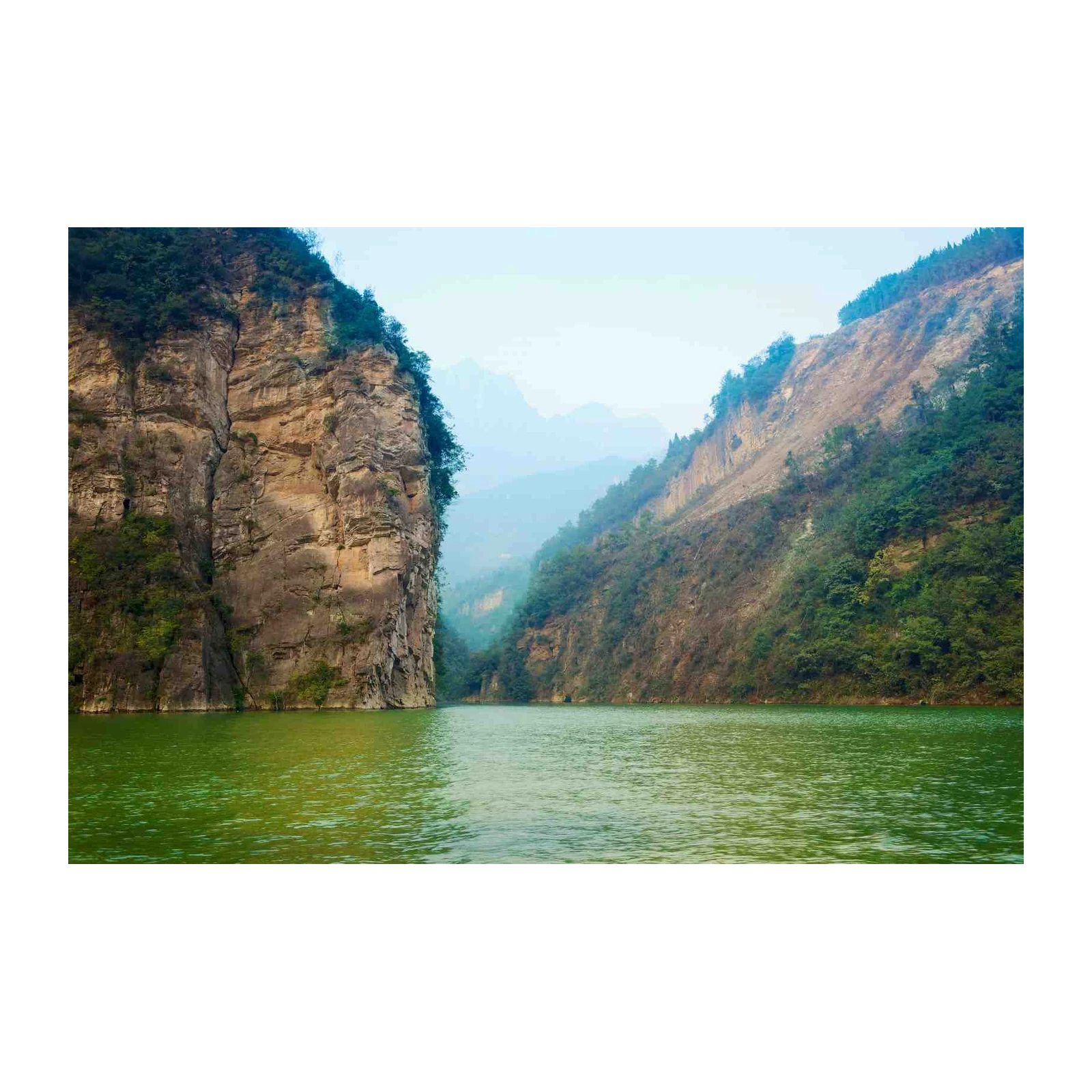 Majestic River Gorge Landscape Wall Art
