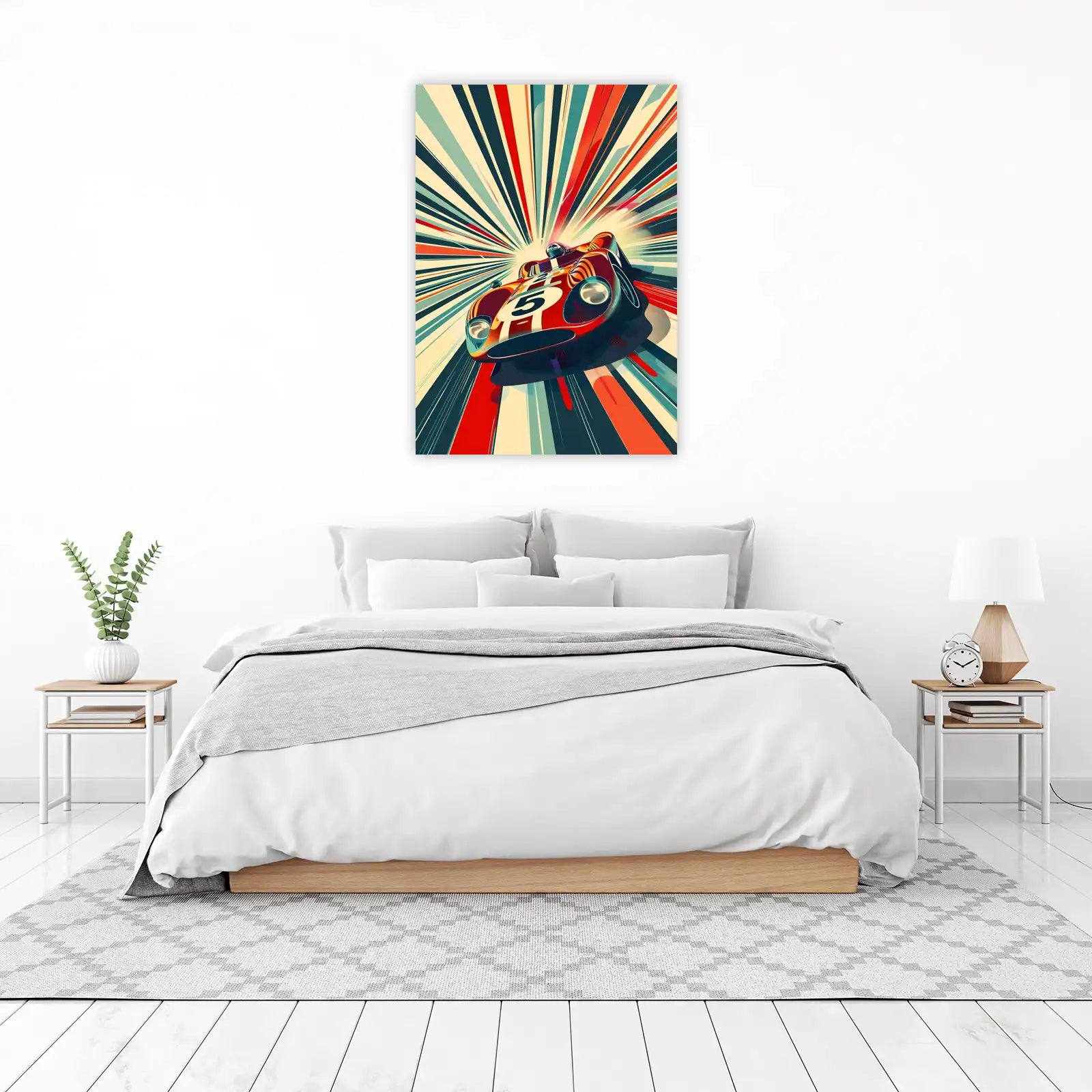 Vintage Racing Speedster Wall Art
