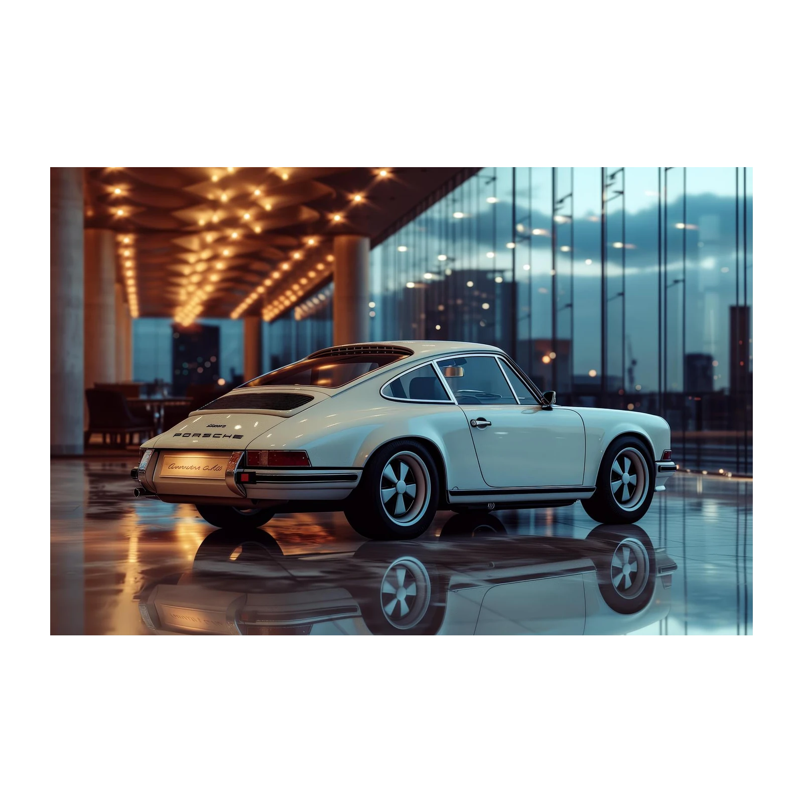 Classic Porsche Carrera RS Wall Art