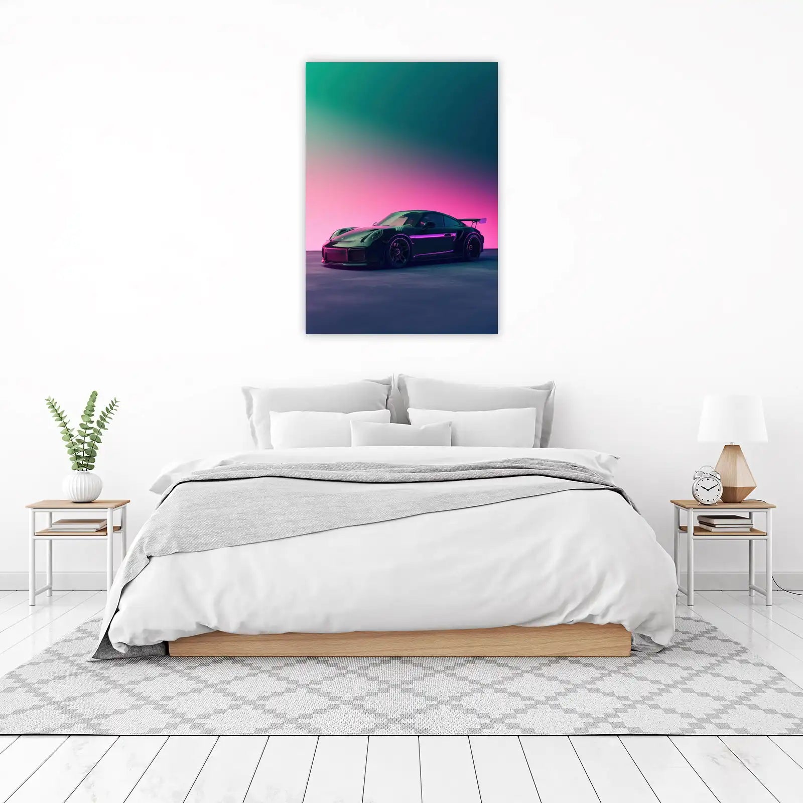 Futuristic Porsche Wall Art Wall Art