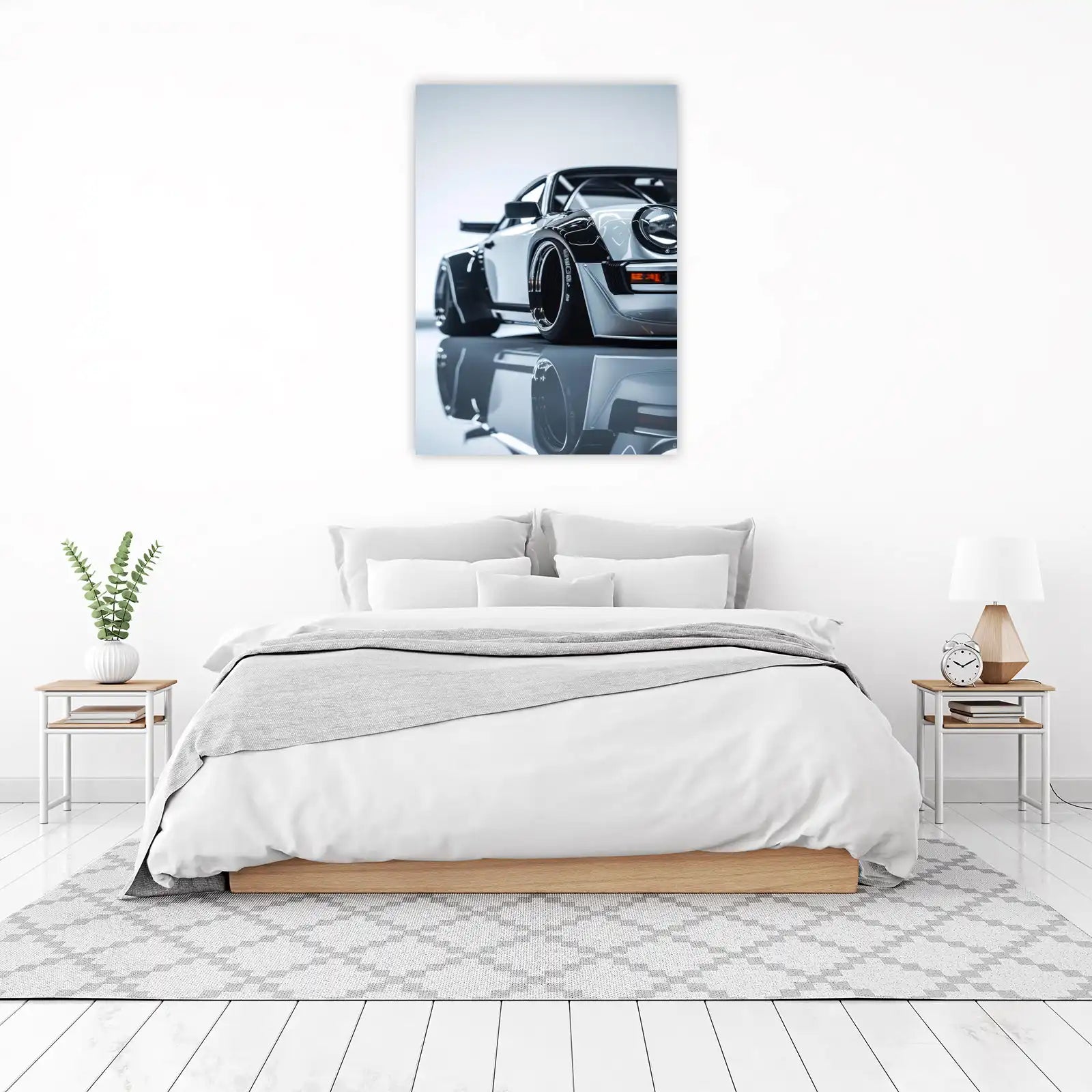 Classic Porsche Widebody Art Wall Art