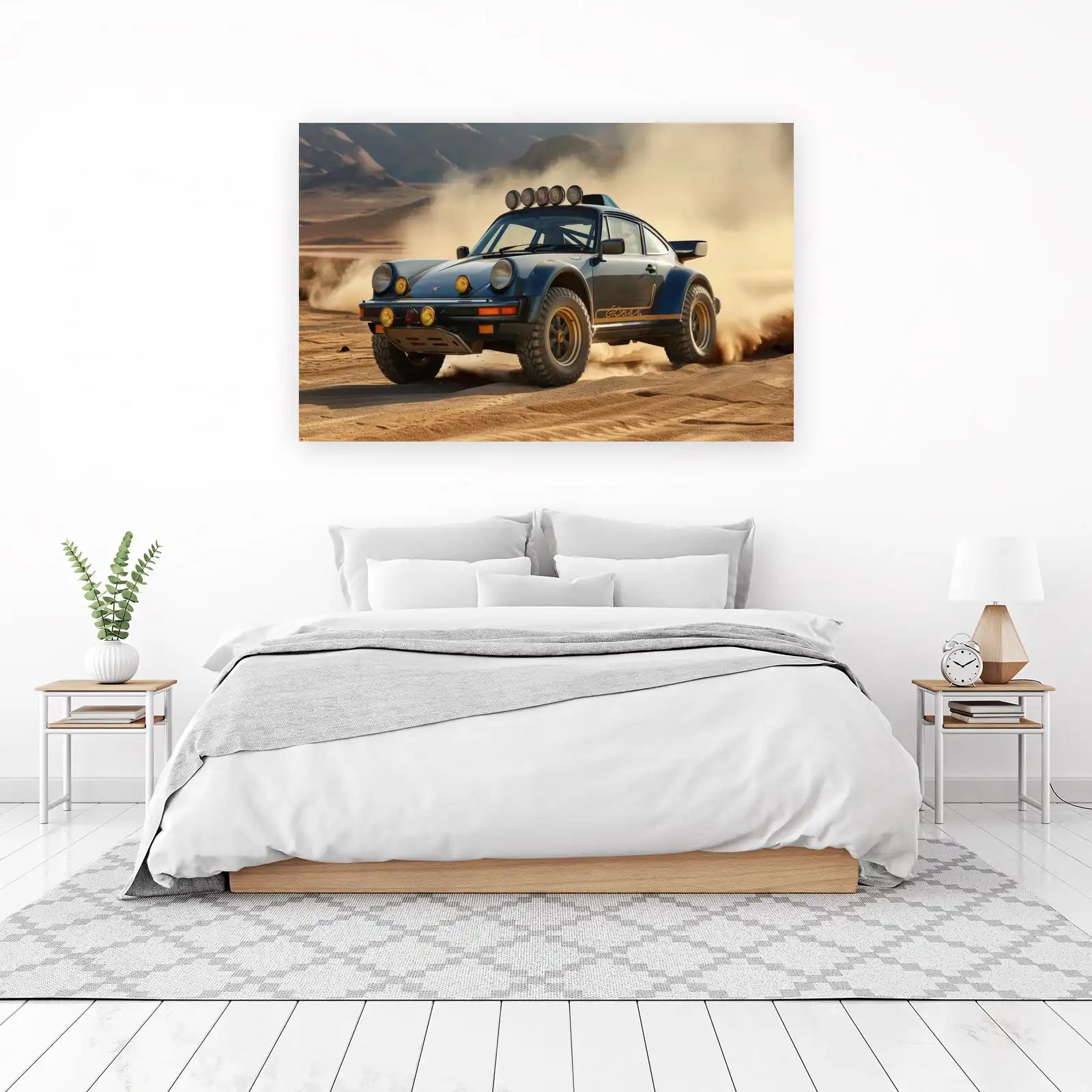 Off-Road Porsche Desert Adventure Wall Art