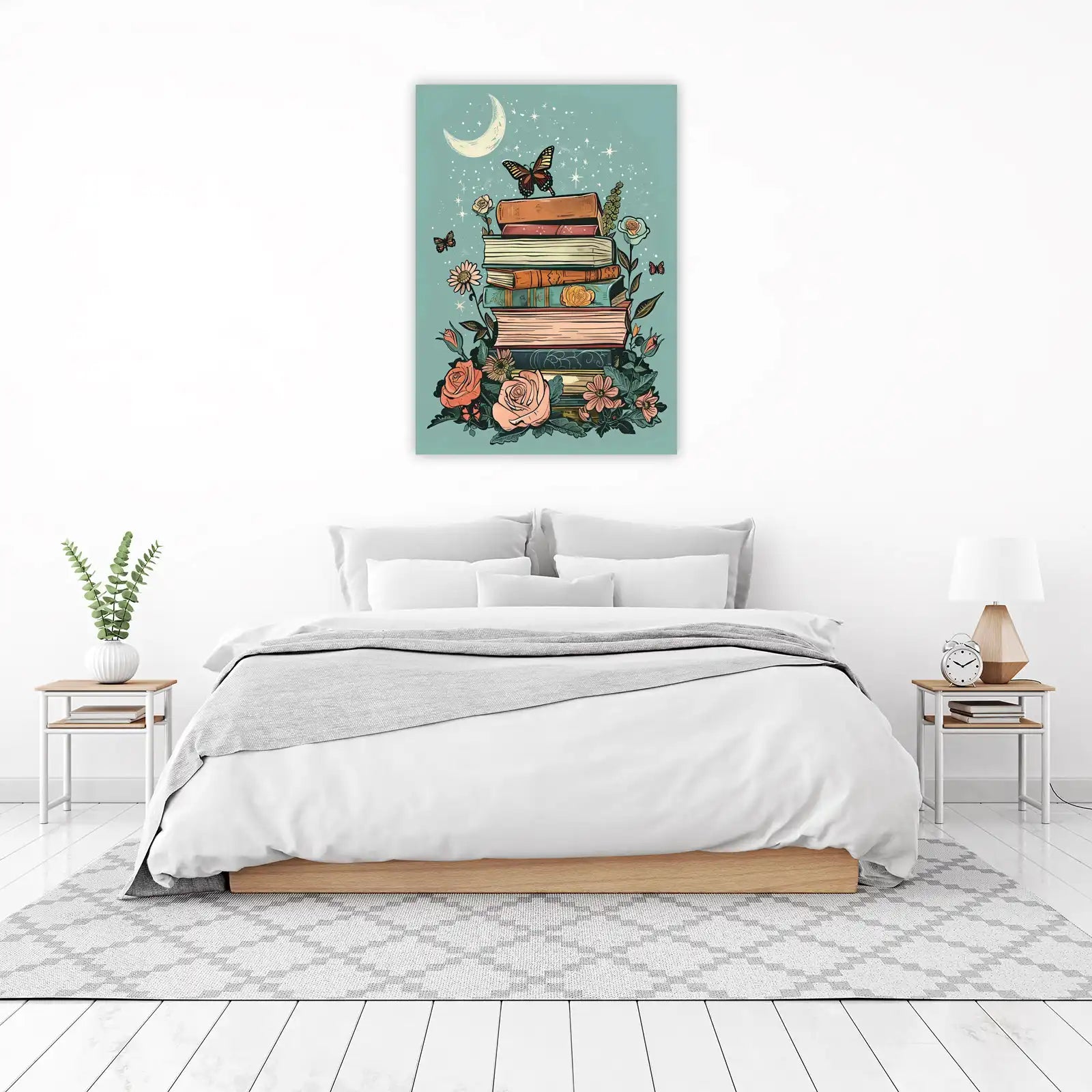 Enchanted Books & Butterflies Wall Art