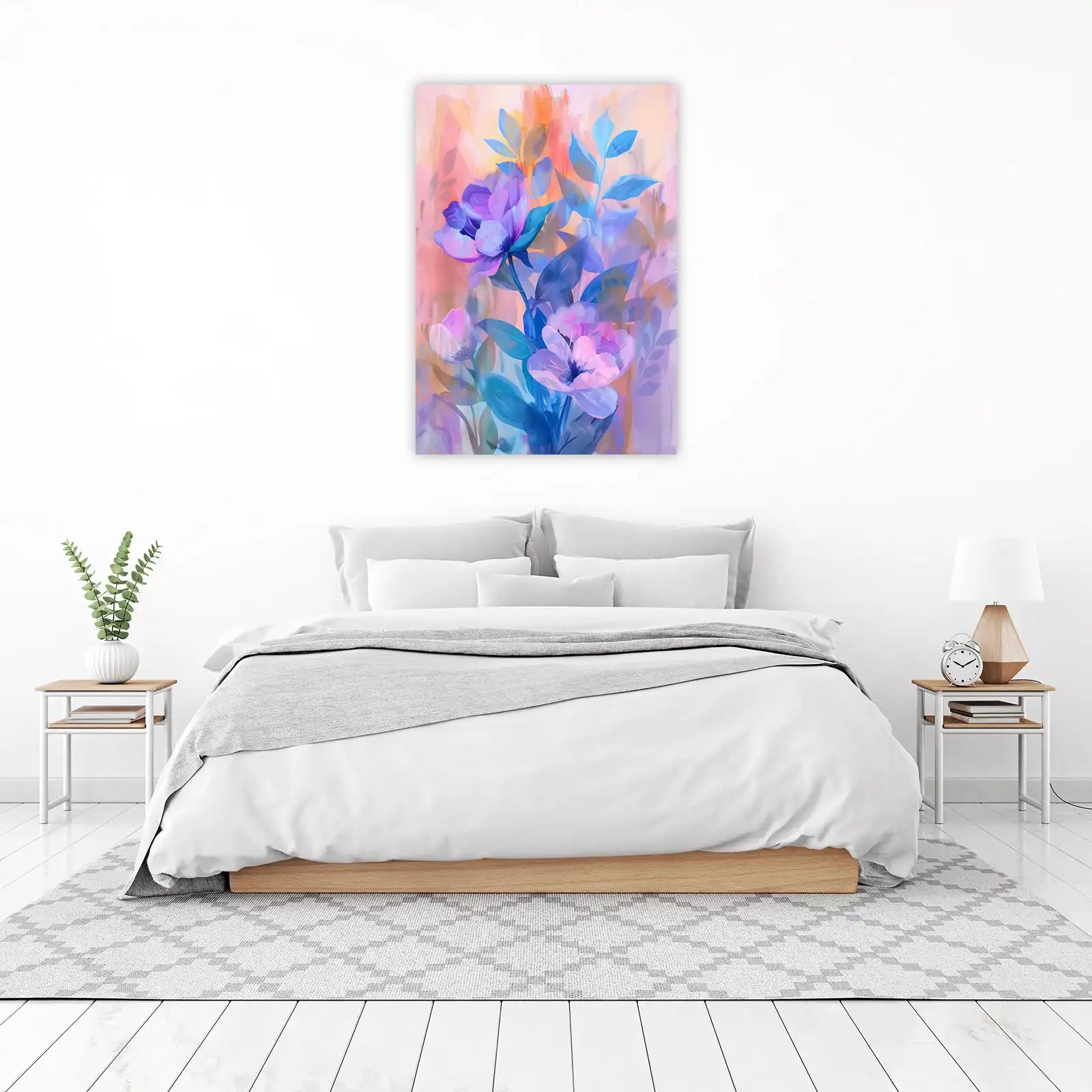 Abstract Floral Dream Wall Art