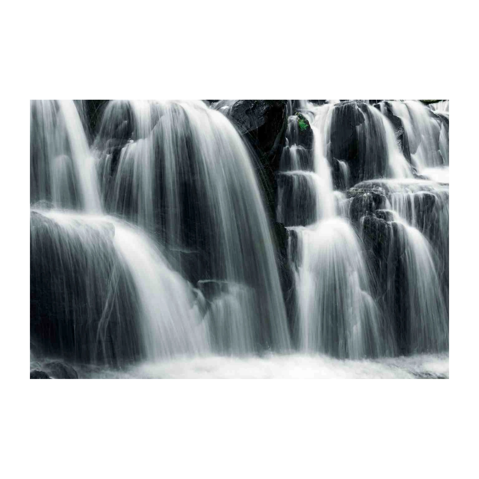 Serene Waterfall Landscape Wall Art