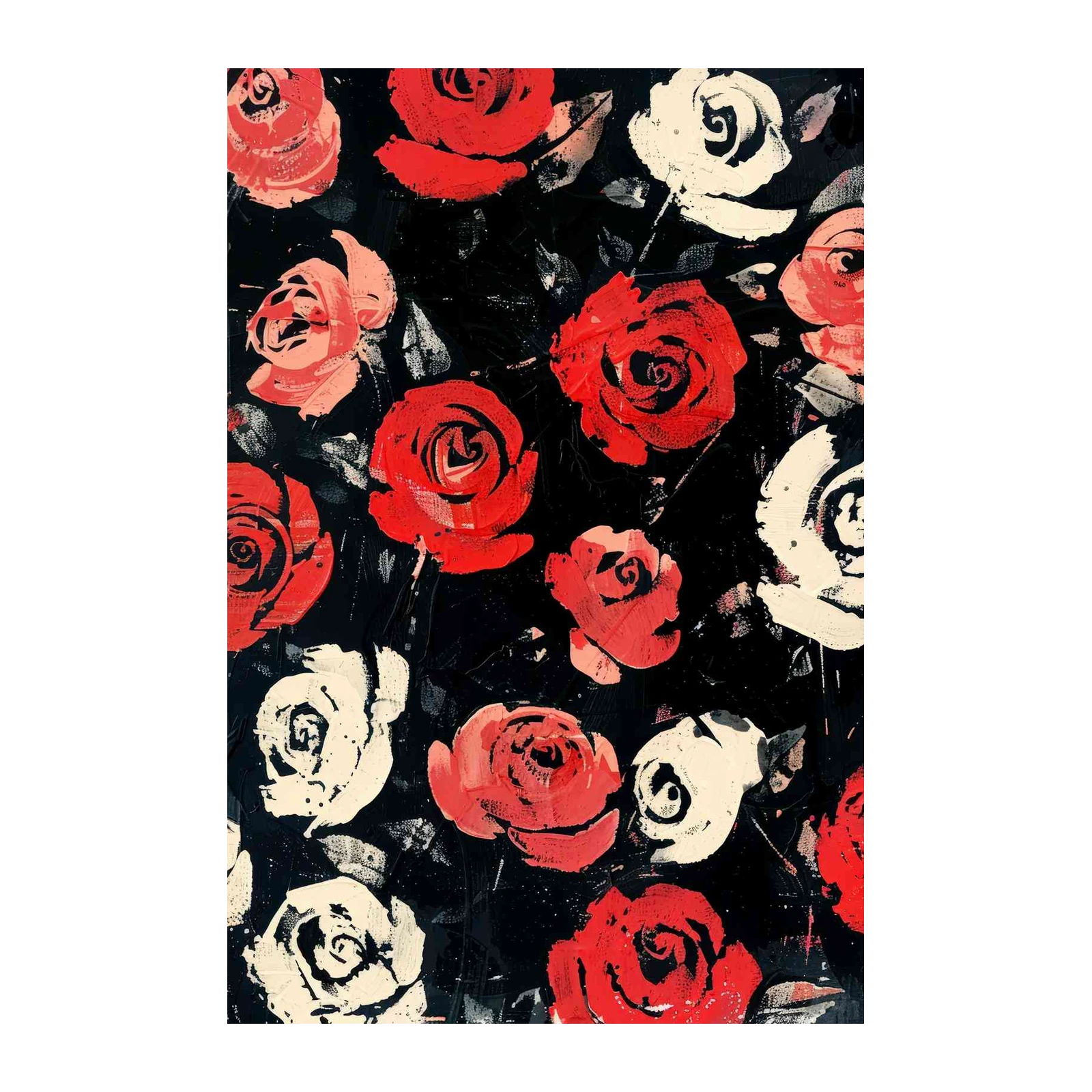 Bold Roses Wall Art Wall Art
