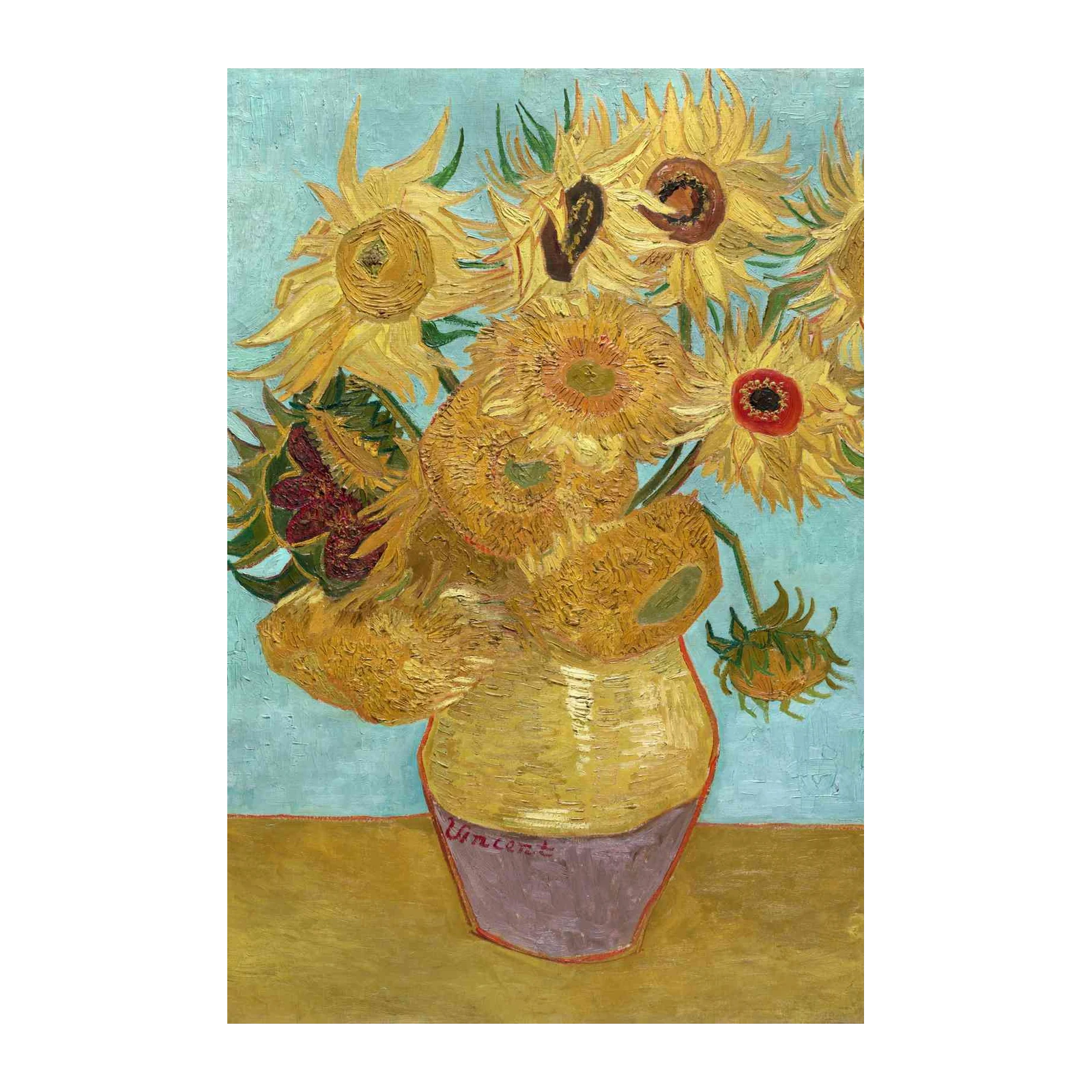 Van Gogh Sunflowers Wall Art Wall Art
