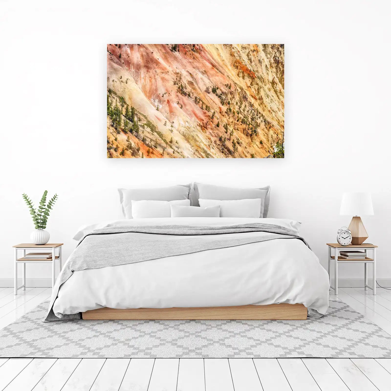 Vibrant Canyon Landscape Wall Art