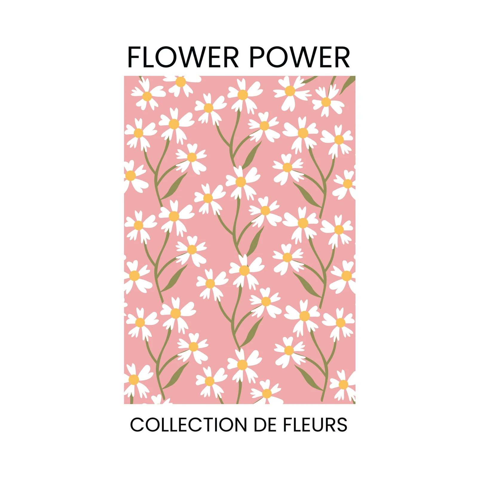 Blooming Daisy Delight Wall Art