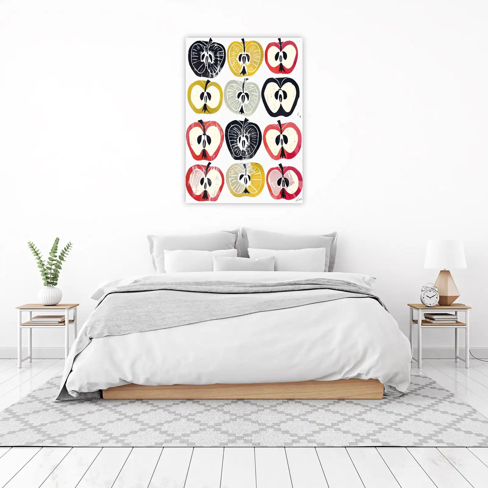 Modern Apple Art Wall Art