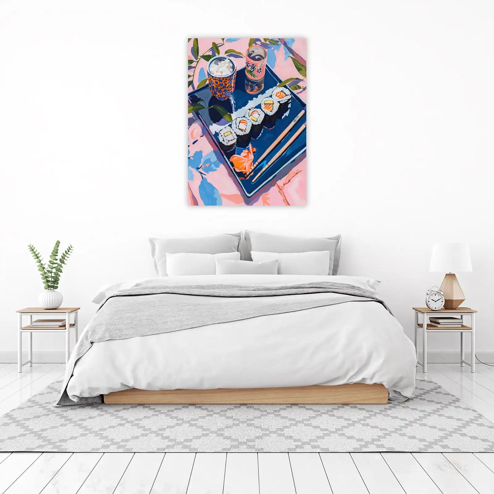 Vibrant Sushi Delight Wall Art