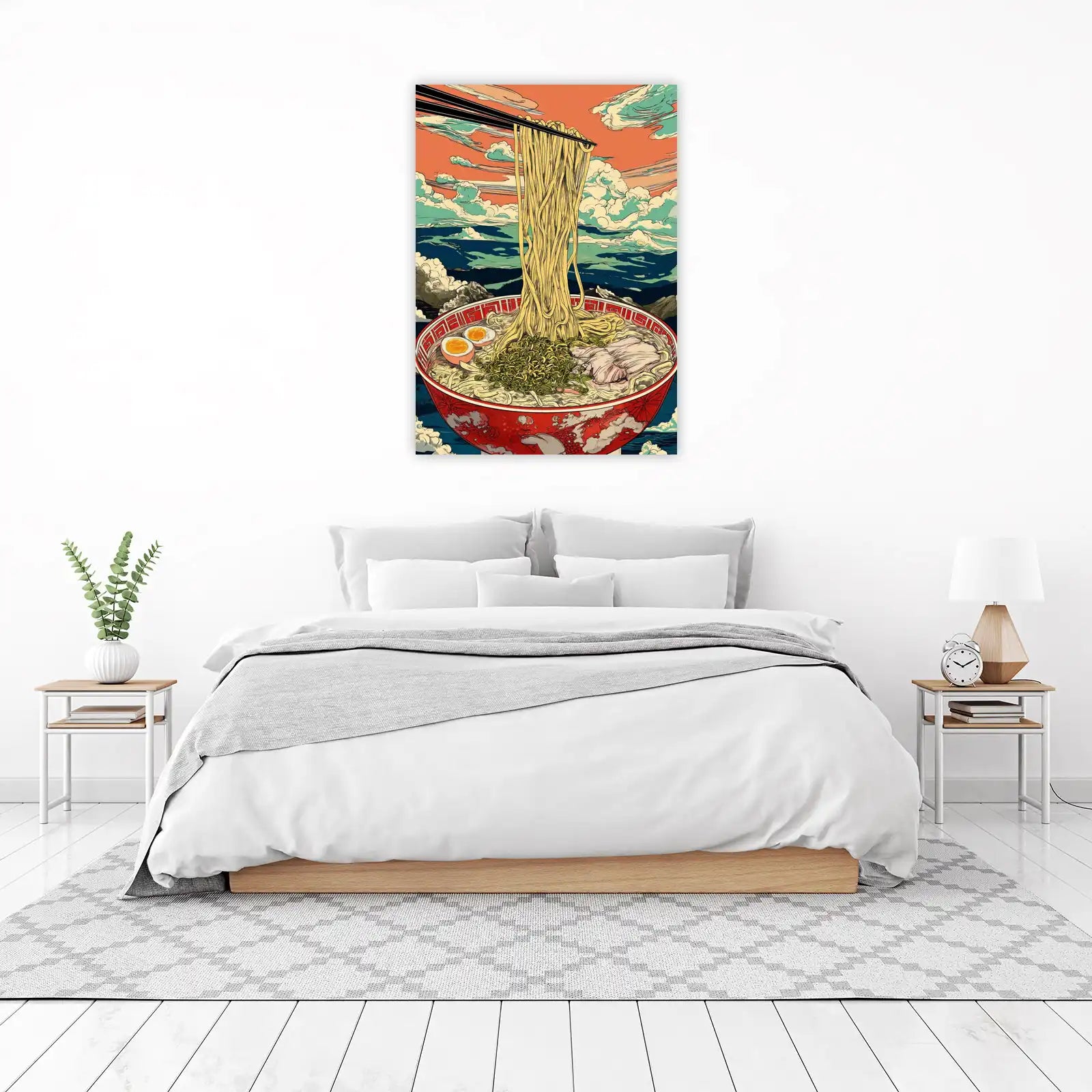 Epic Ramen Sky Landscape Wall Art