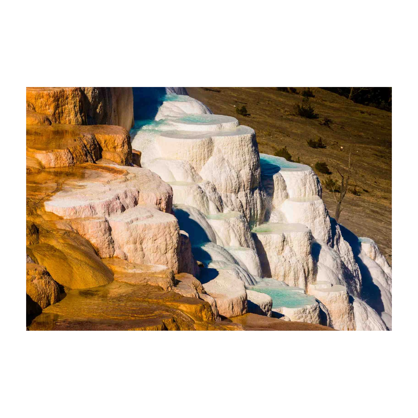 Travertine Terraces Landscape Wall Art