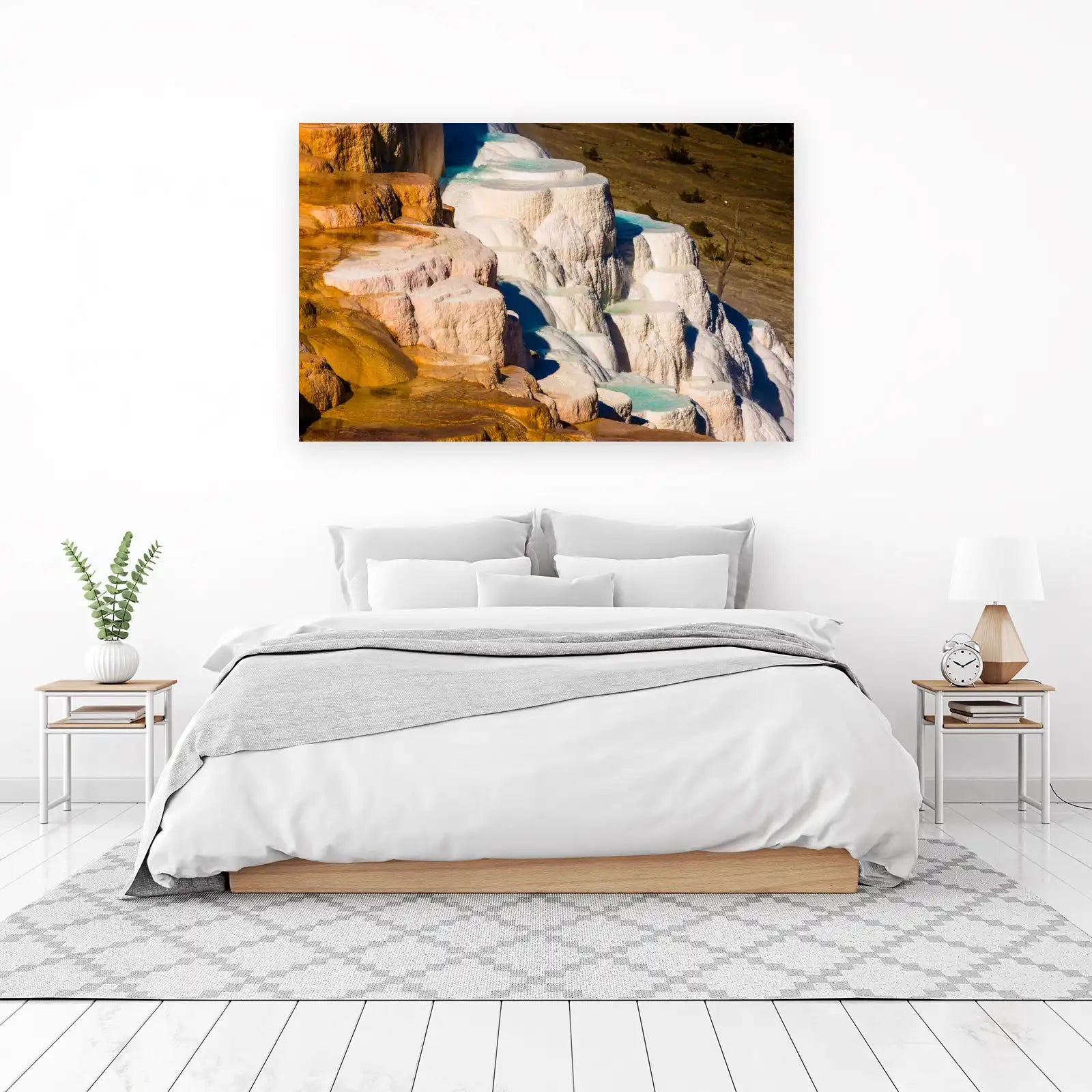Travertine Terraces Landscape Wall Art