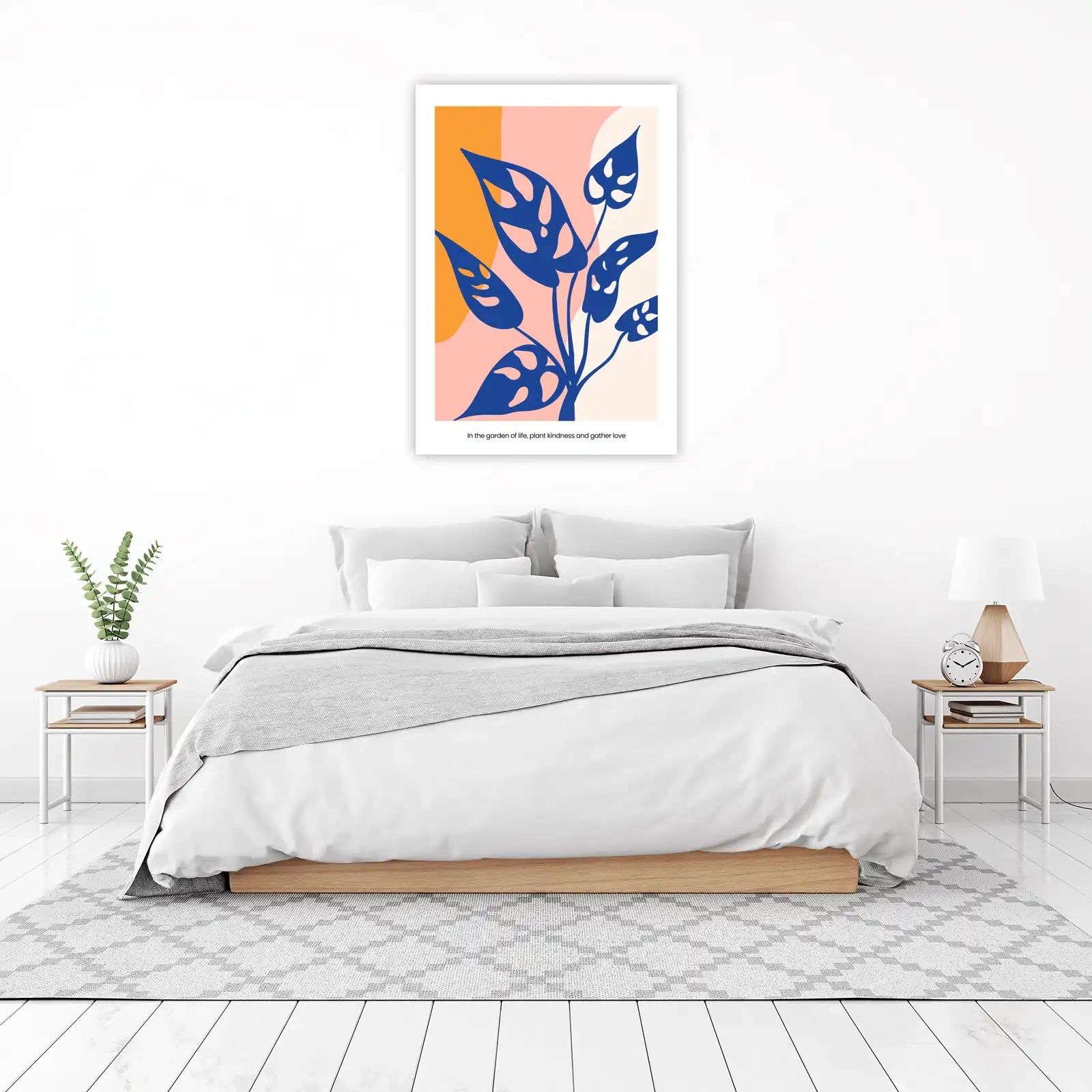 Monstera Art Print, Modern Botanical Wall Art