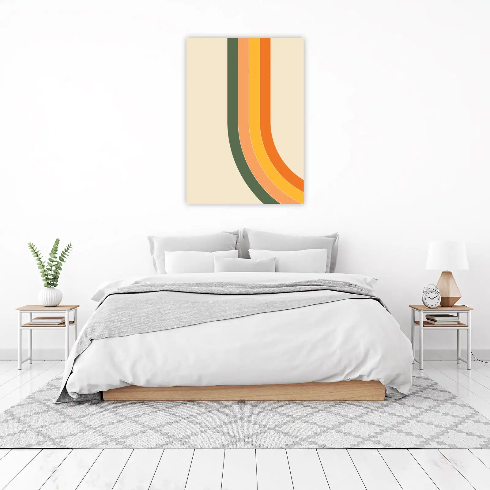 Retro Arch Wall Art Wall Art