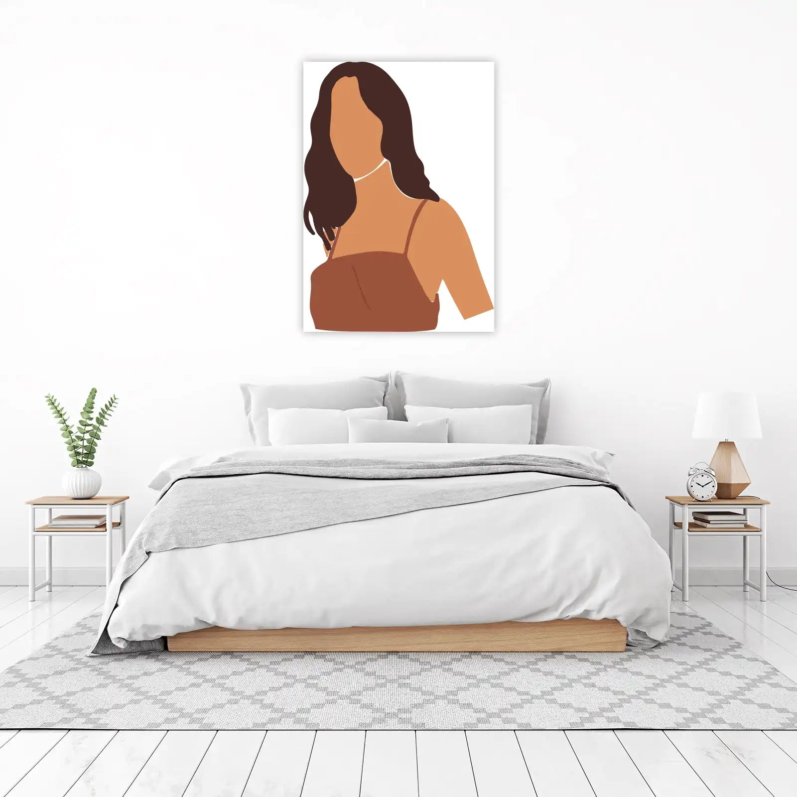 Bohemian Woman Portrait Wall Art