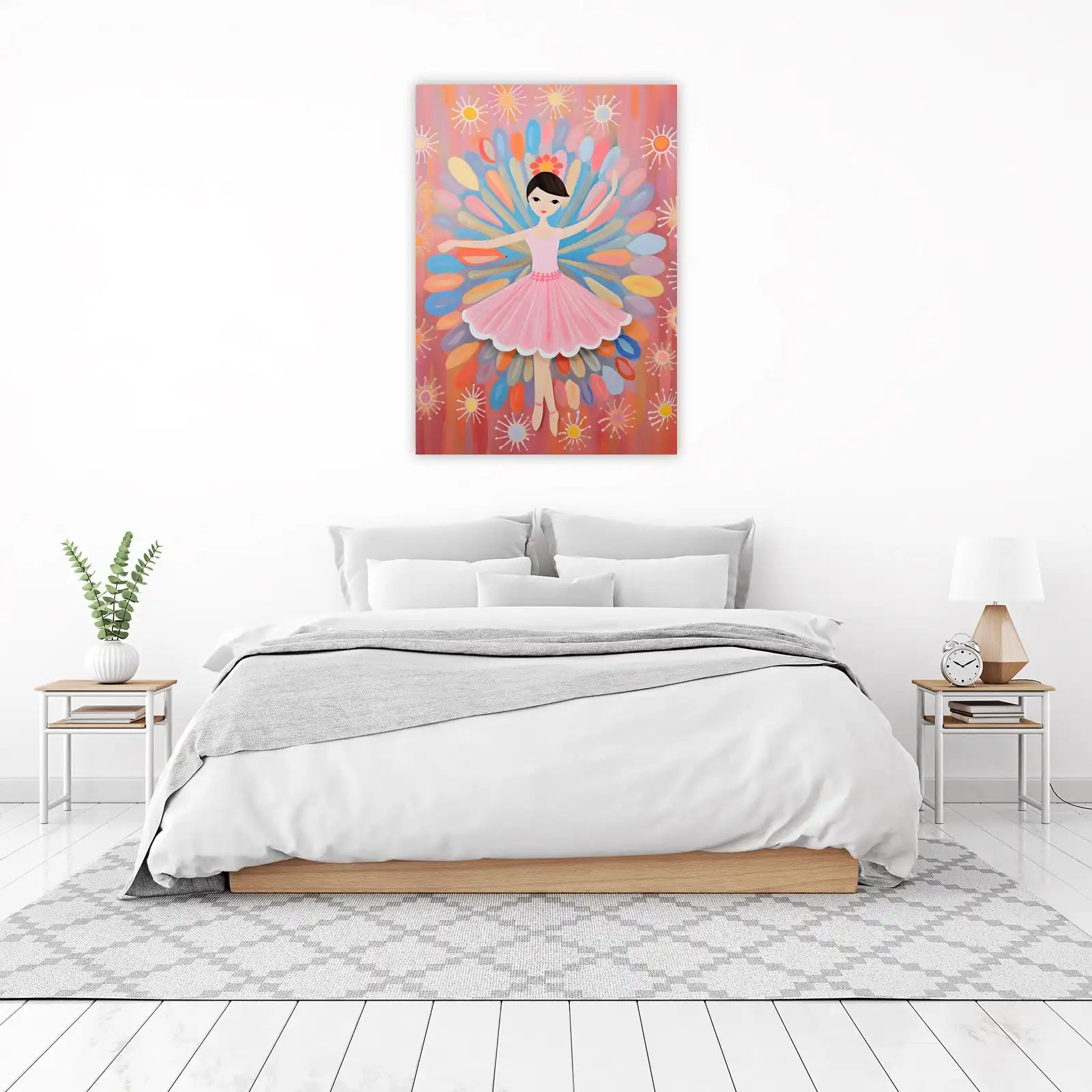 Enchanting Ballerina Dance Wall Art