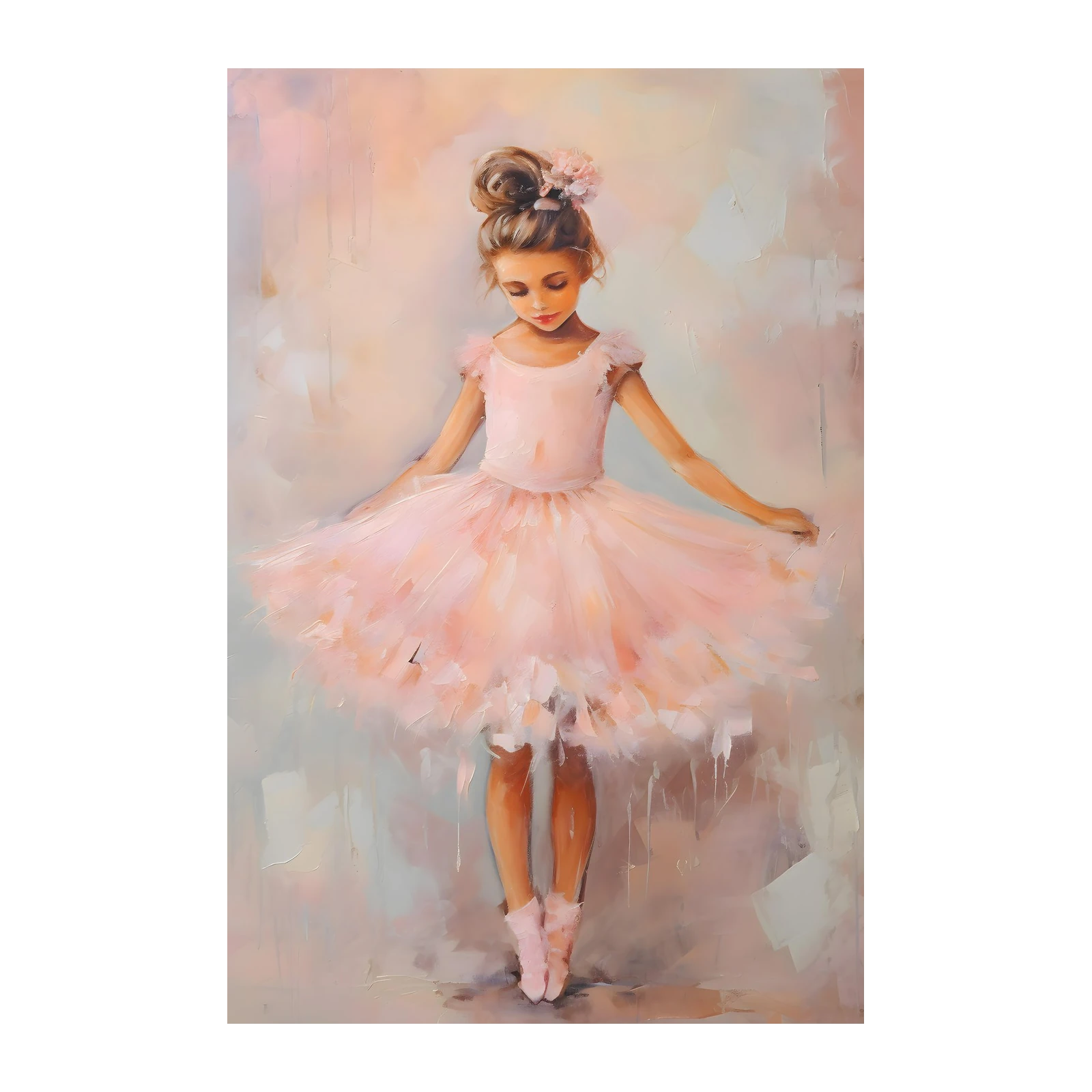 Enchanting Ballerina Dance Wall Art