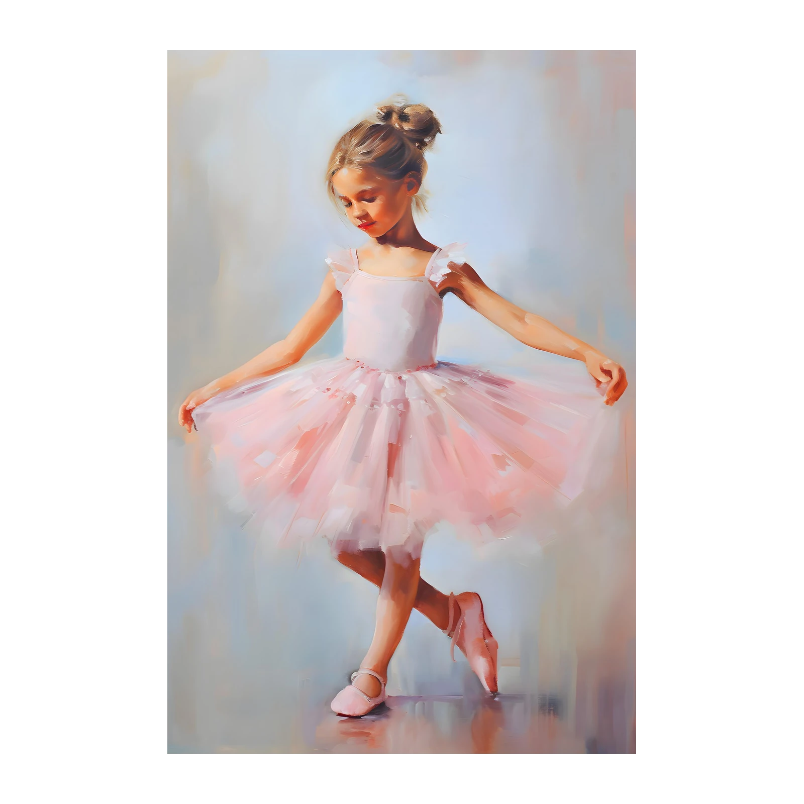 Graceful Ballerina Dreams Wall Art