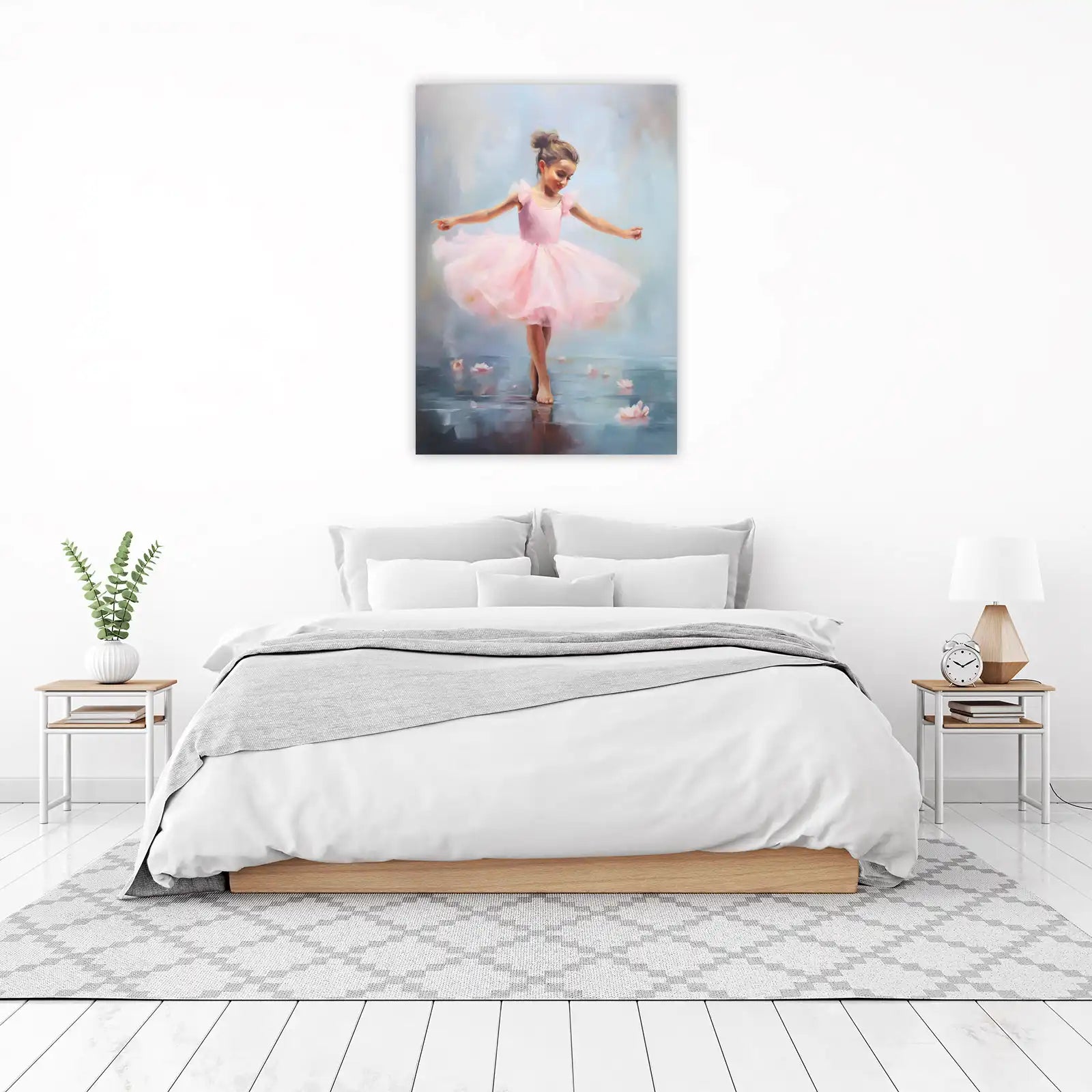 Graceful Ballerina Dream Wall Art