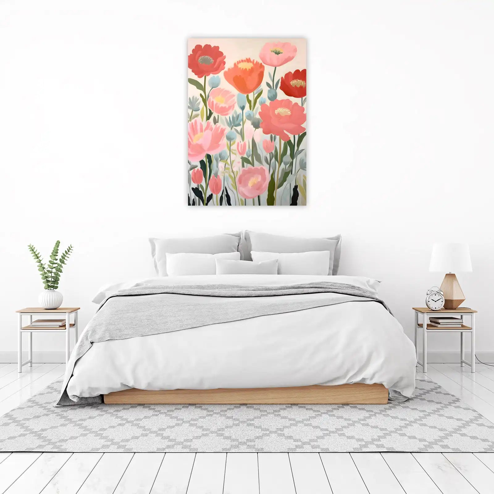 Vibrant Floral Dream Wall Art