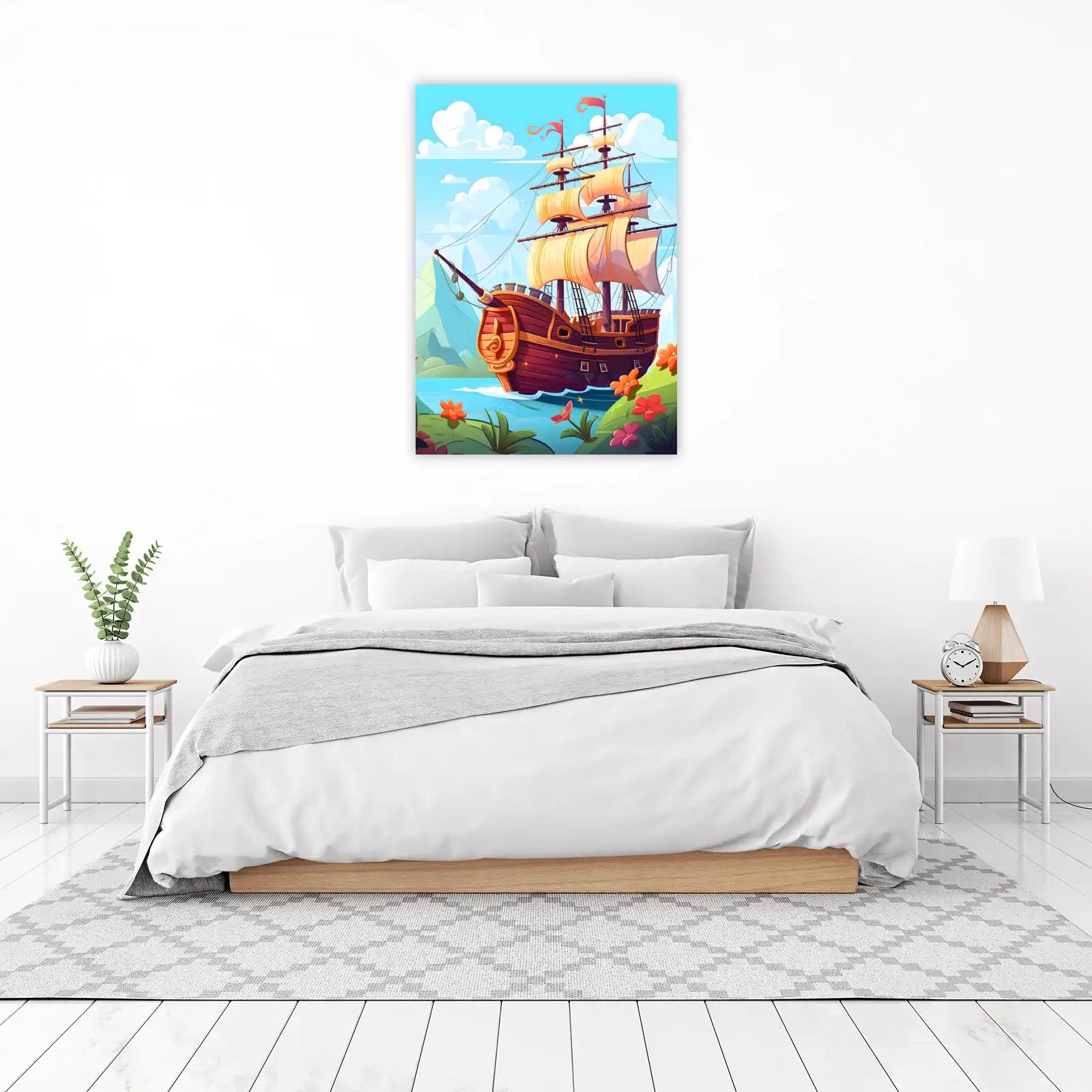 Grand Sailing Ship Adventure Wall Art