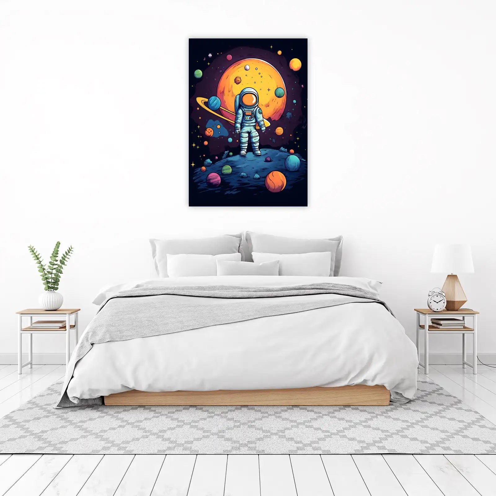 Astronaut Adventure Space Wall Art