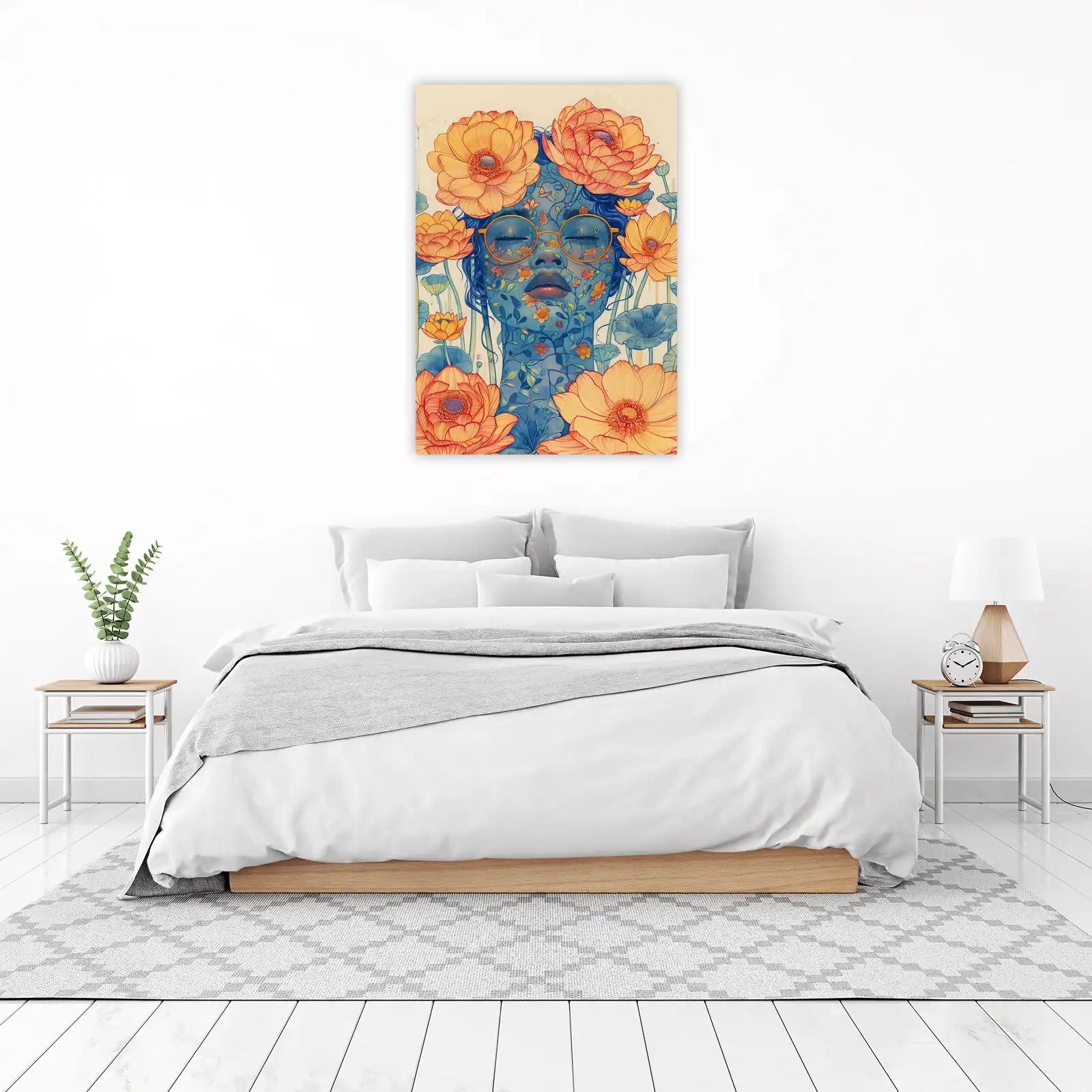 Enchanted Bloom Portrait Wall Art