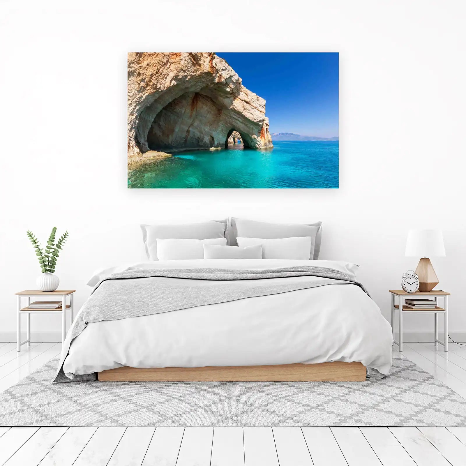 Stunning Sea Cave Turquoise Waters Wall Art