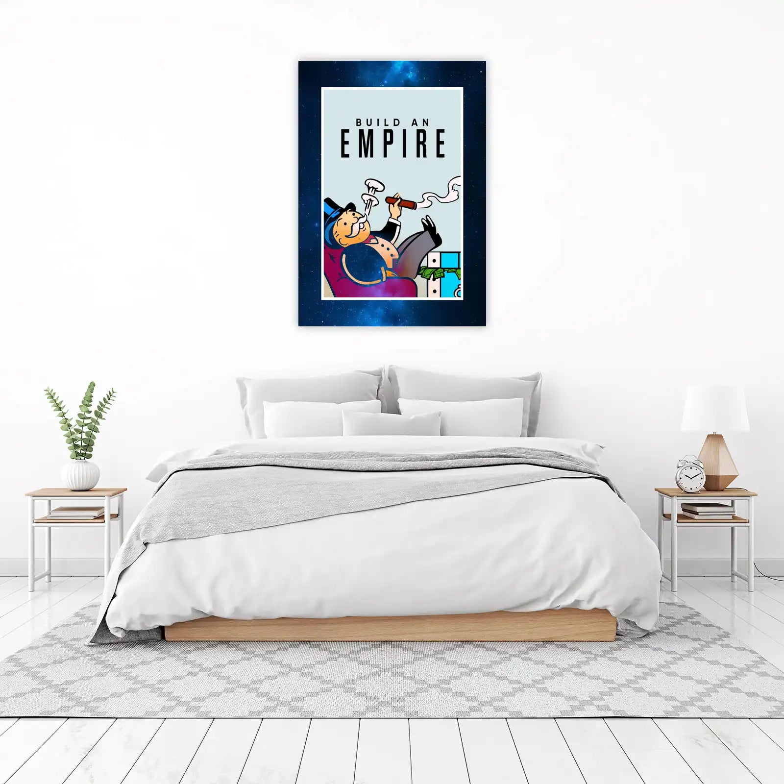Build An Empire Motivational Art Wall Art